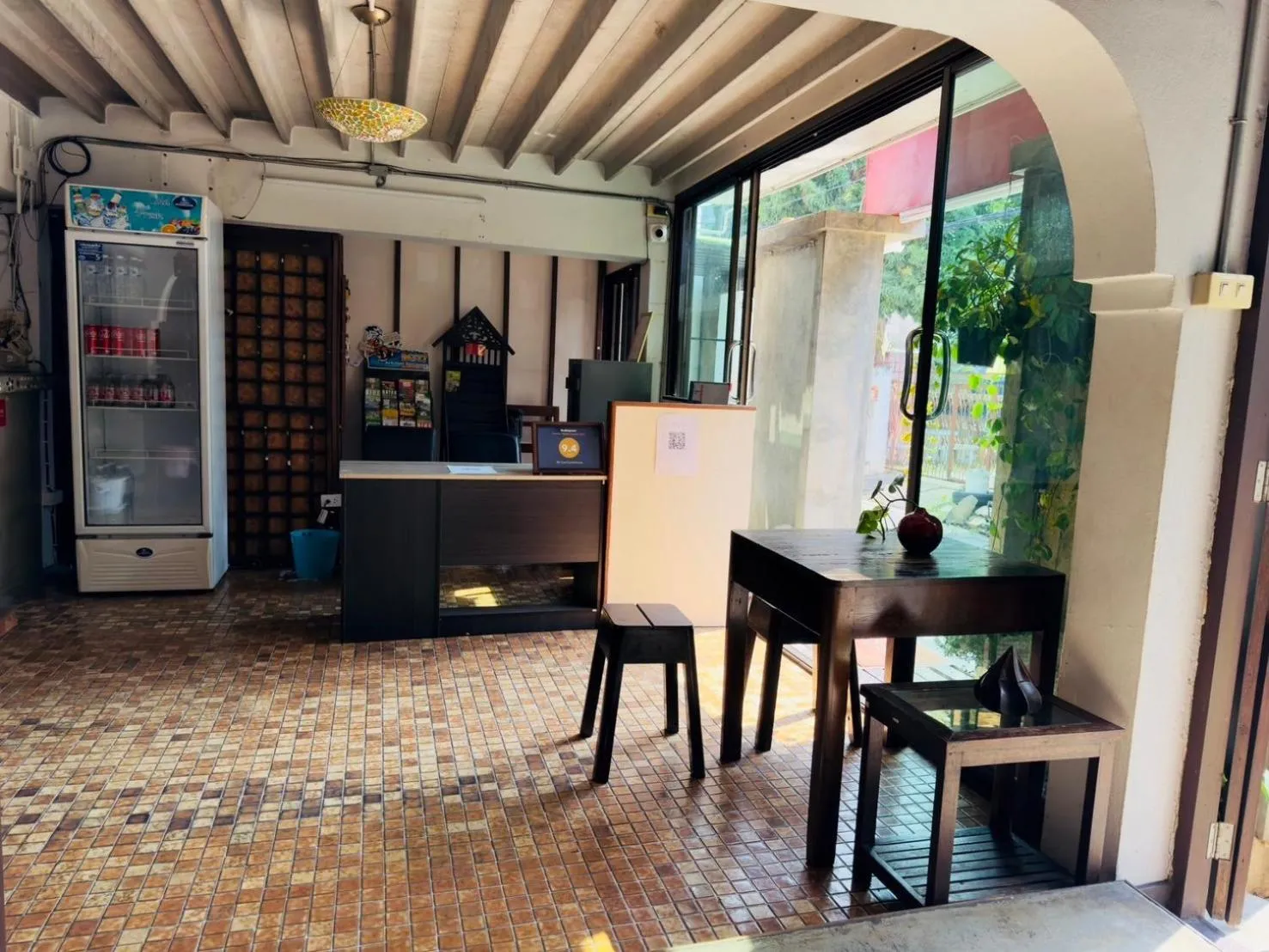 Living room in Mi Casa Thaphae Chiang Mai