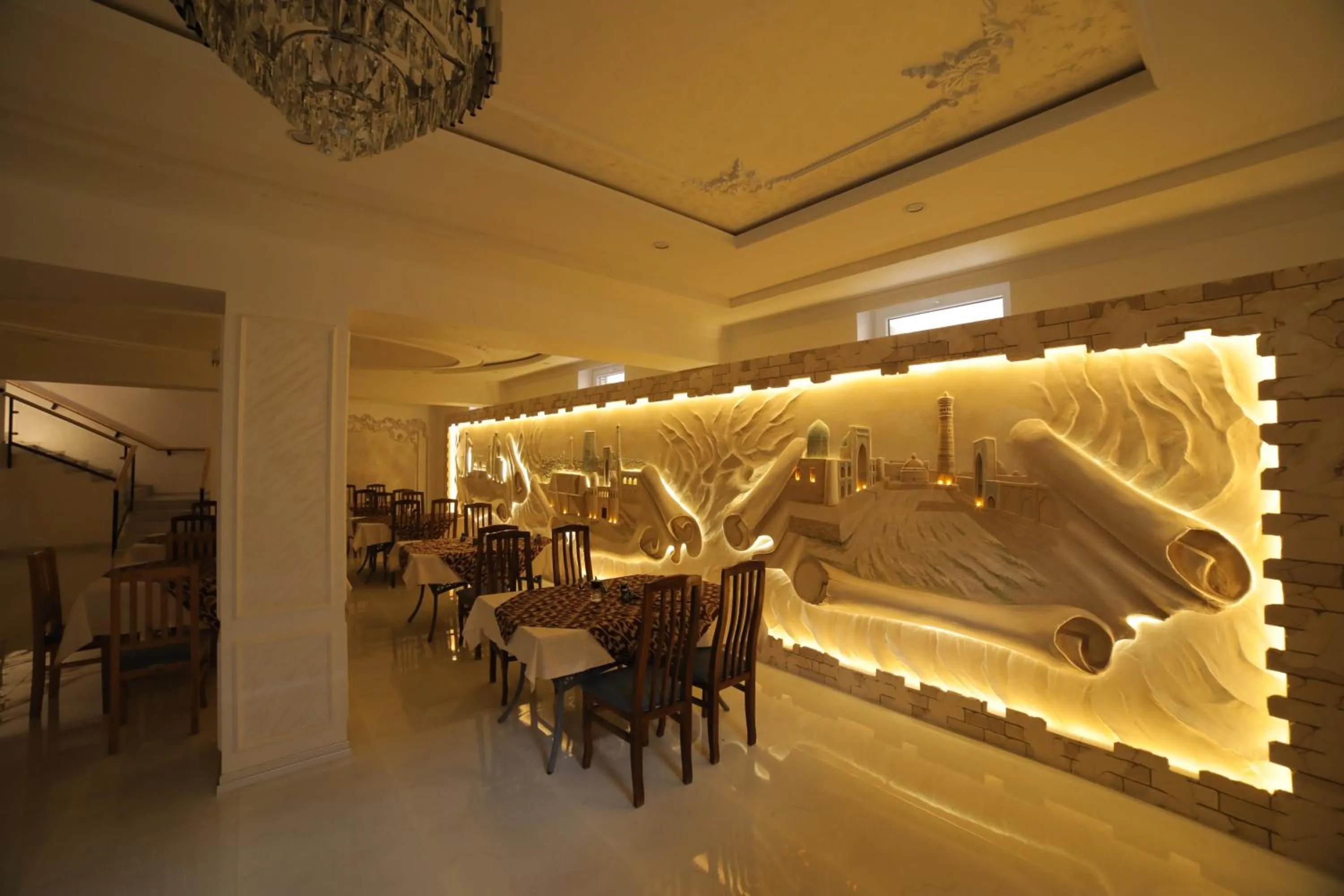 Restaurant/places to eat in Annex Hotel Khiva