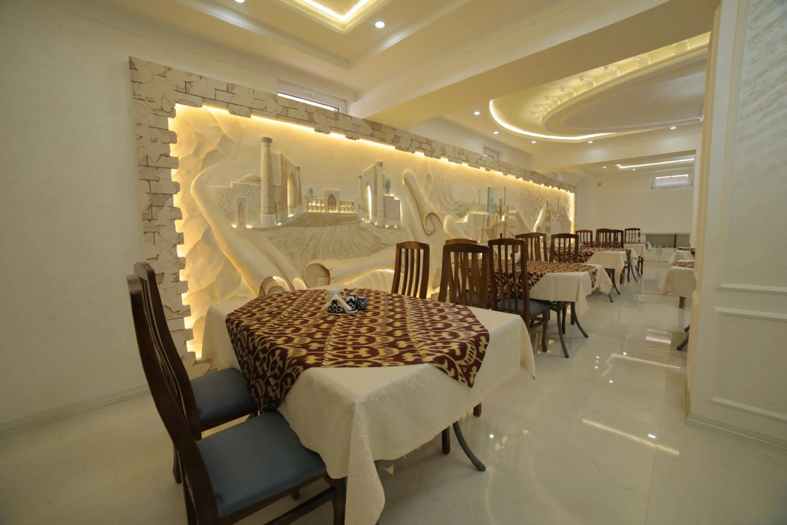 Restaurant/places to eat in Annex Hotel Khiva