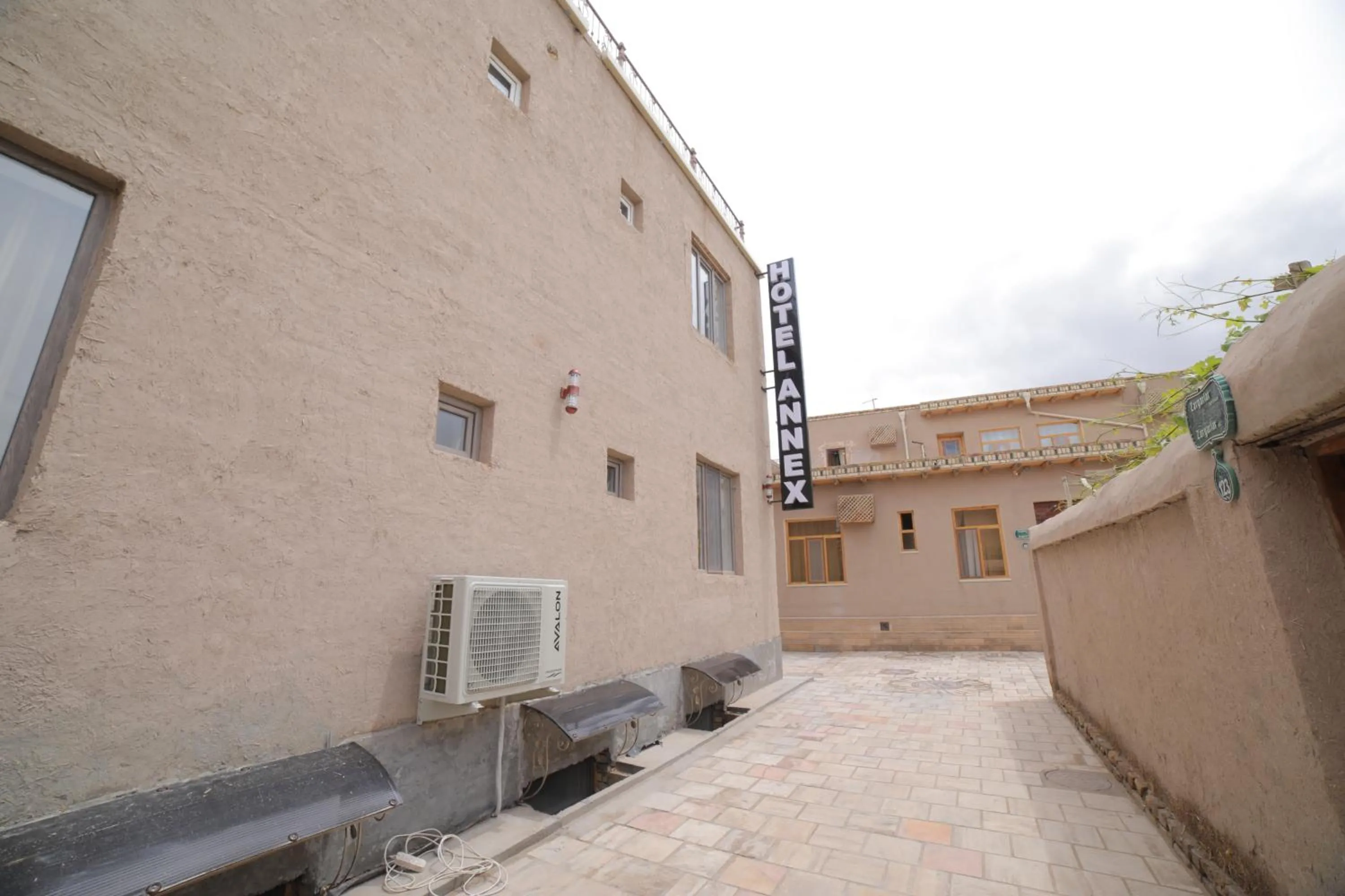 Property building in Annex Hotel Khiva