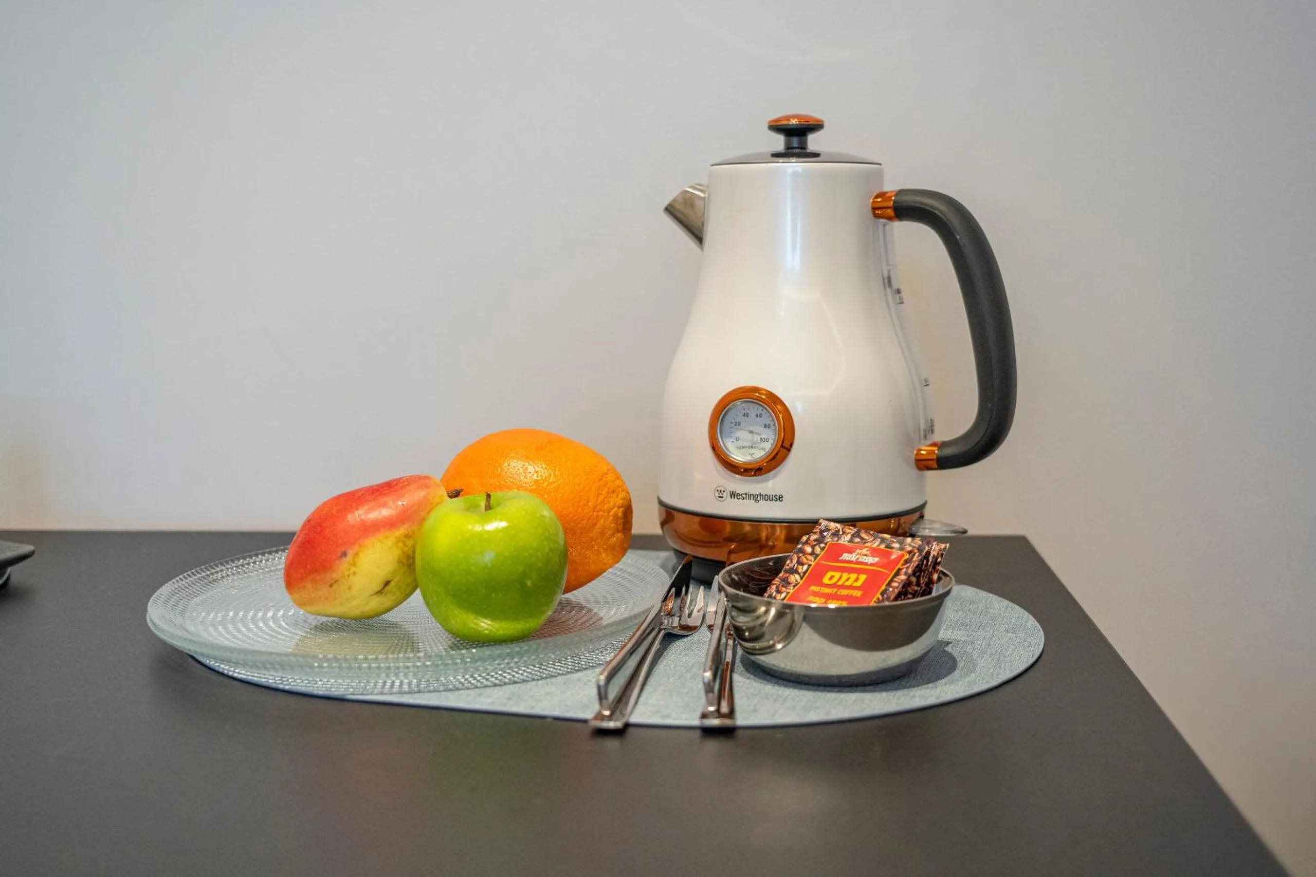 Coffee/tea facilities in Hematian Hotel by Effy