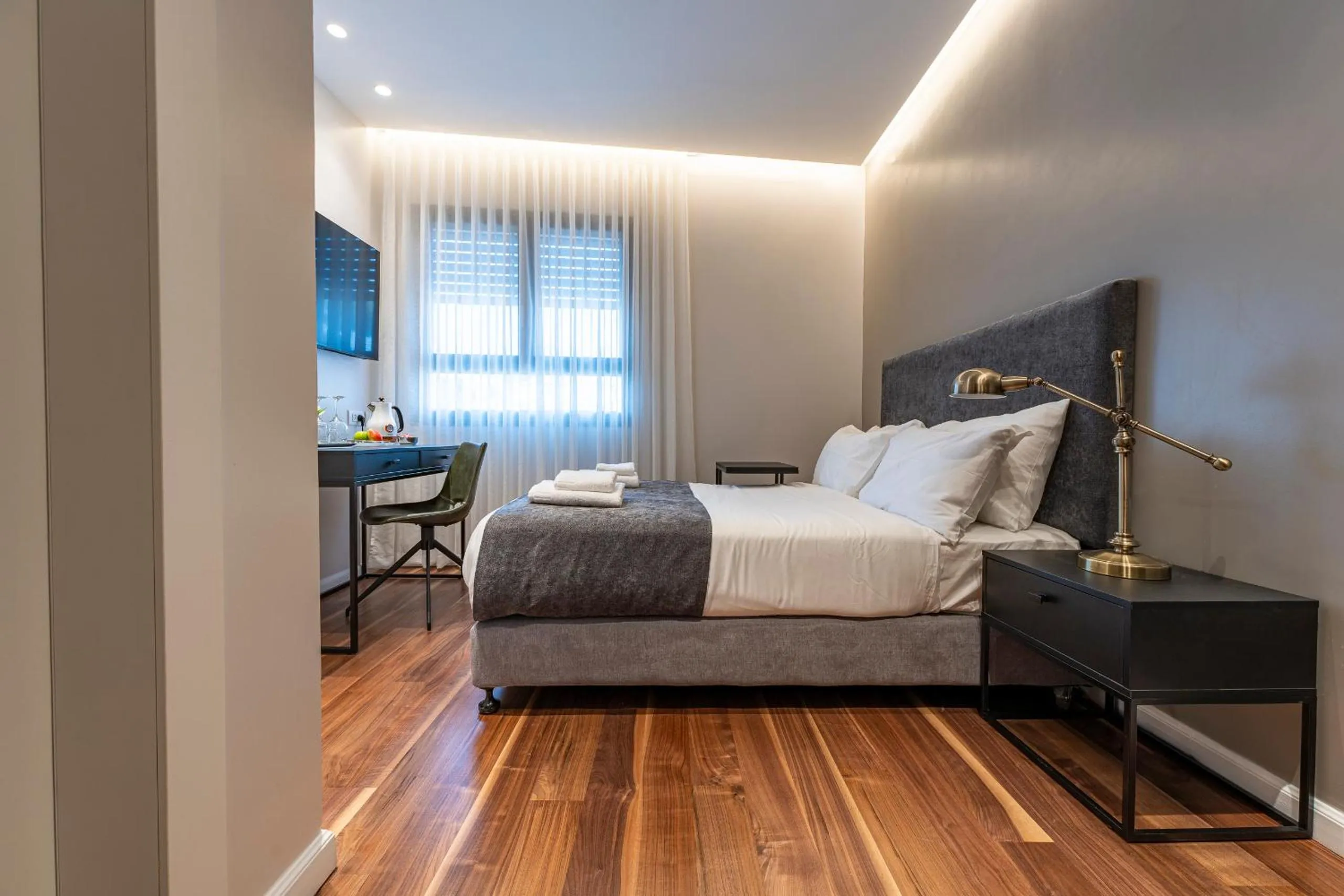 Bed in Hematian Hotel by Effy