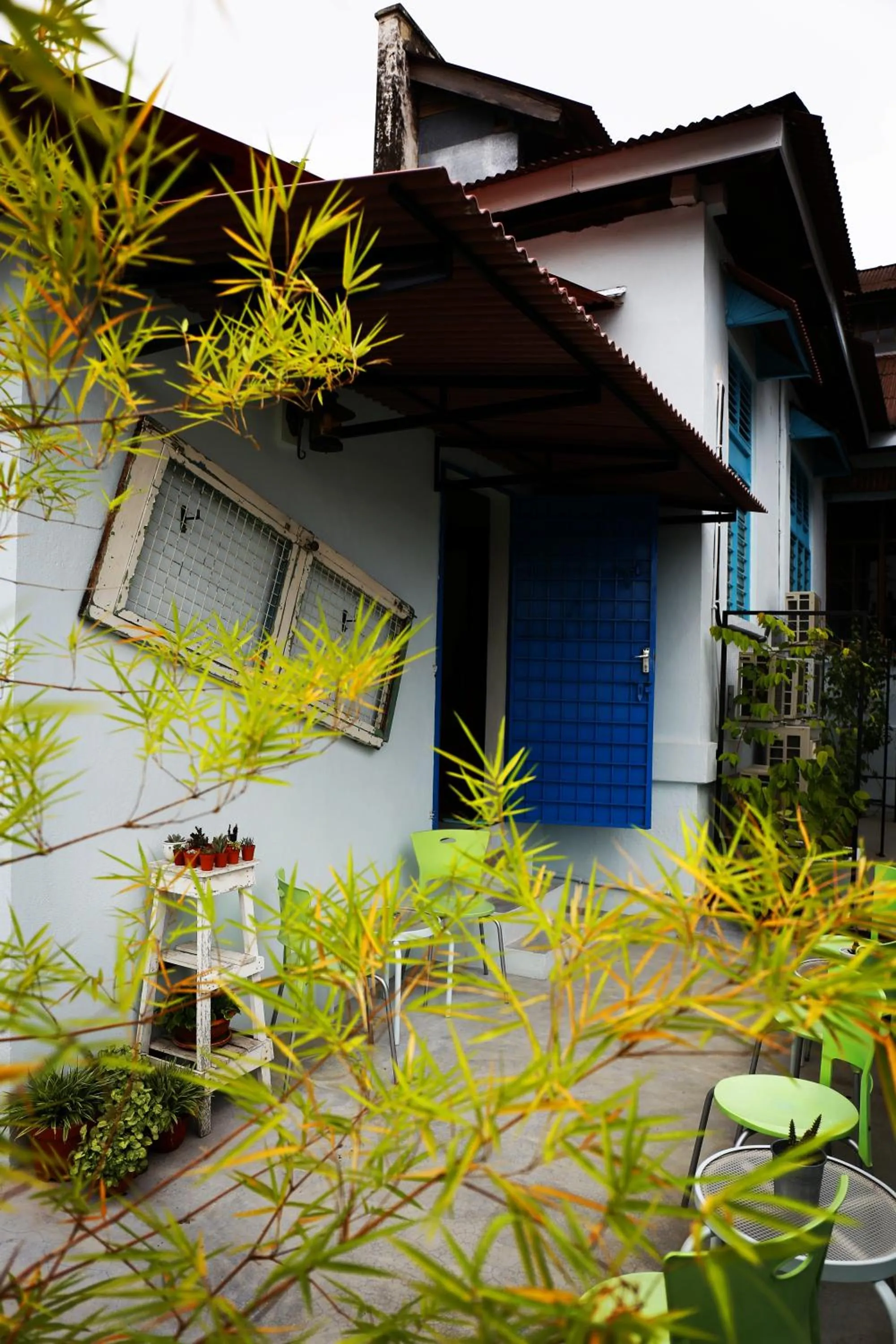 Balcony/Terrace in Sojourn Beds & Cafe