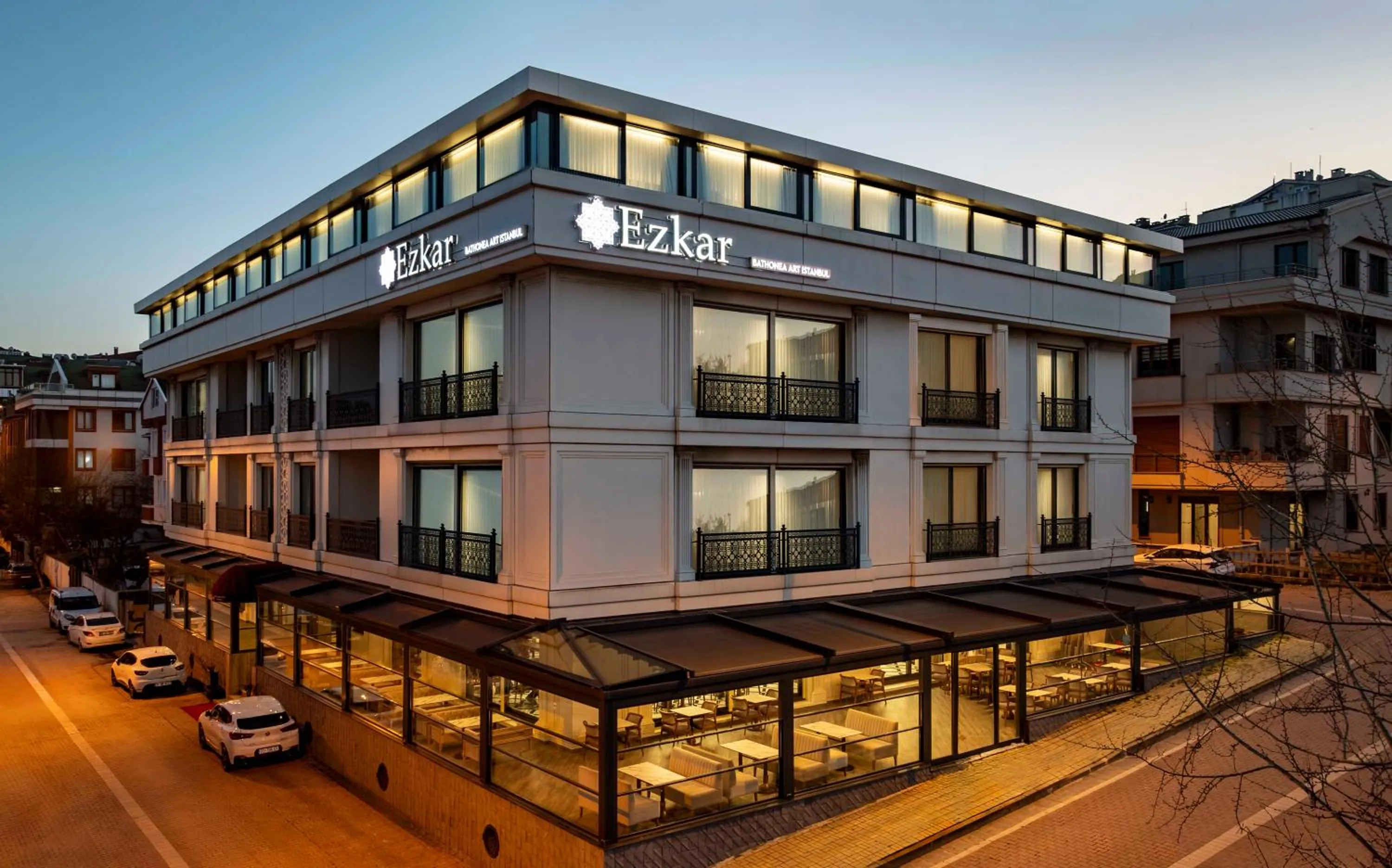 Property building in Ezkar Bathonea Art İstanbul Hotel