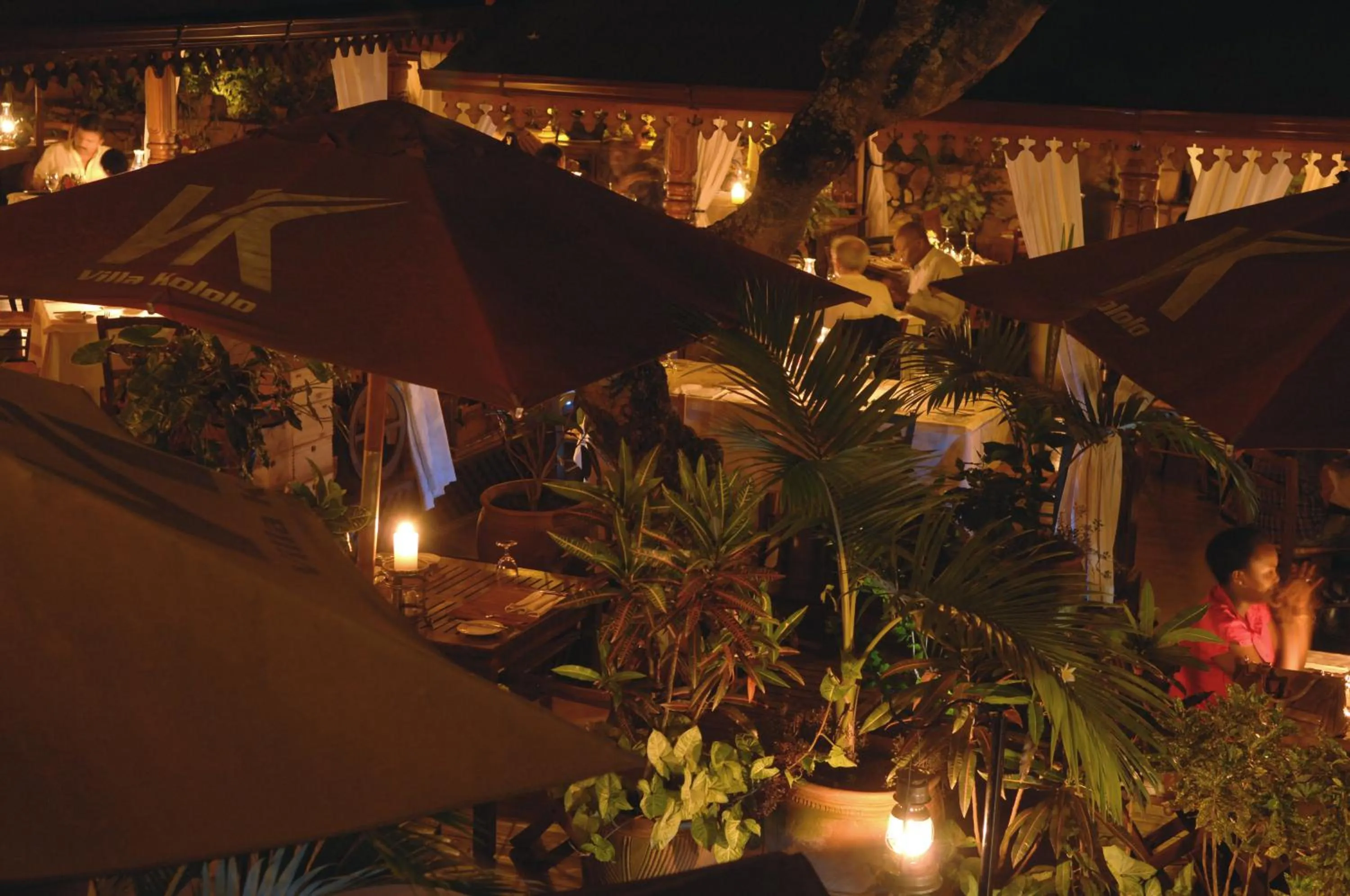 Decorative detail in Villa Kololo