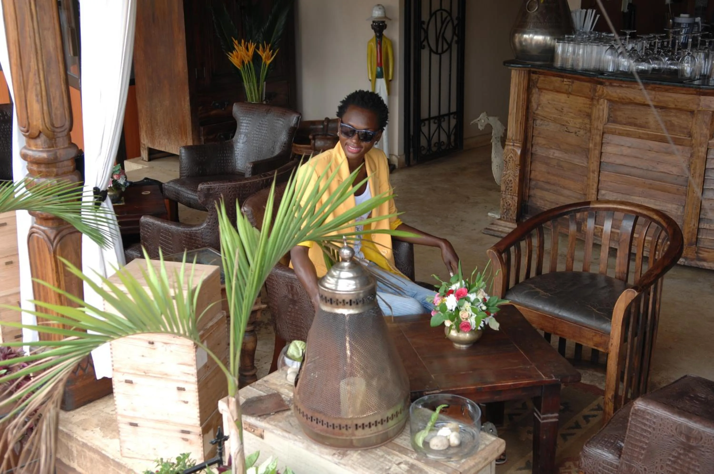 Guests in Villa Kololo