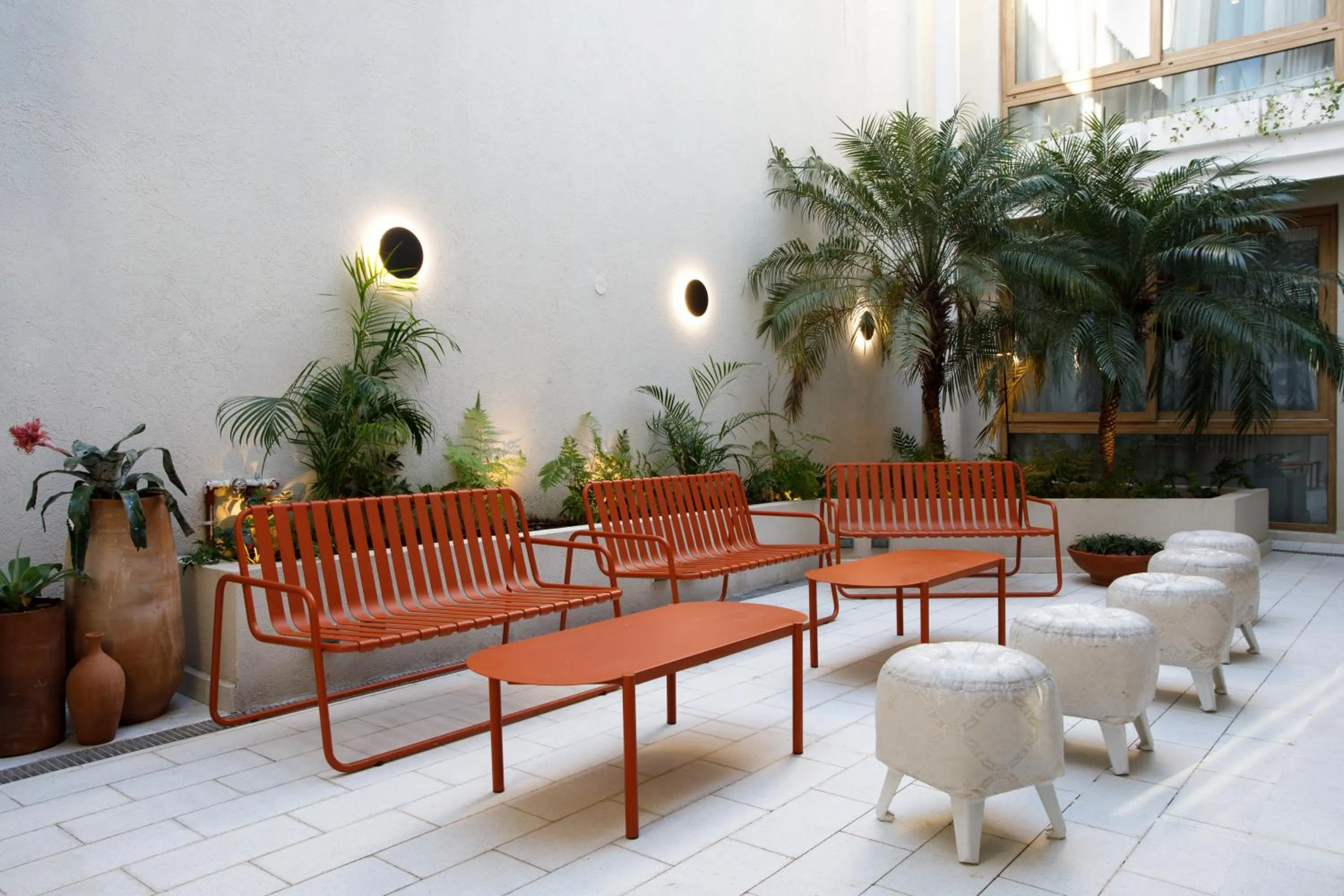 Patio in Bromelia Hotel Boutique