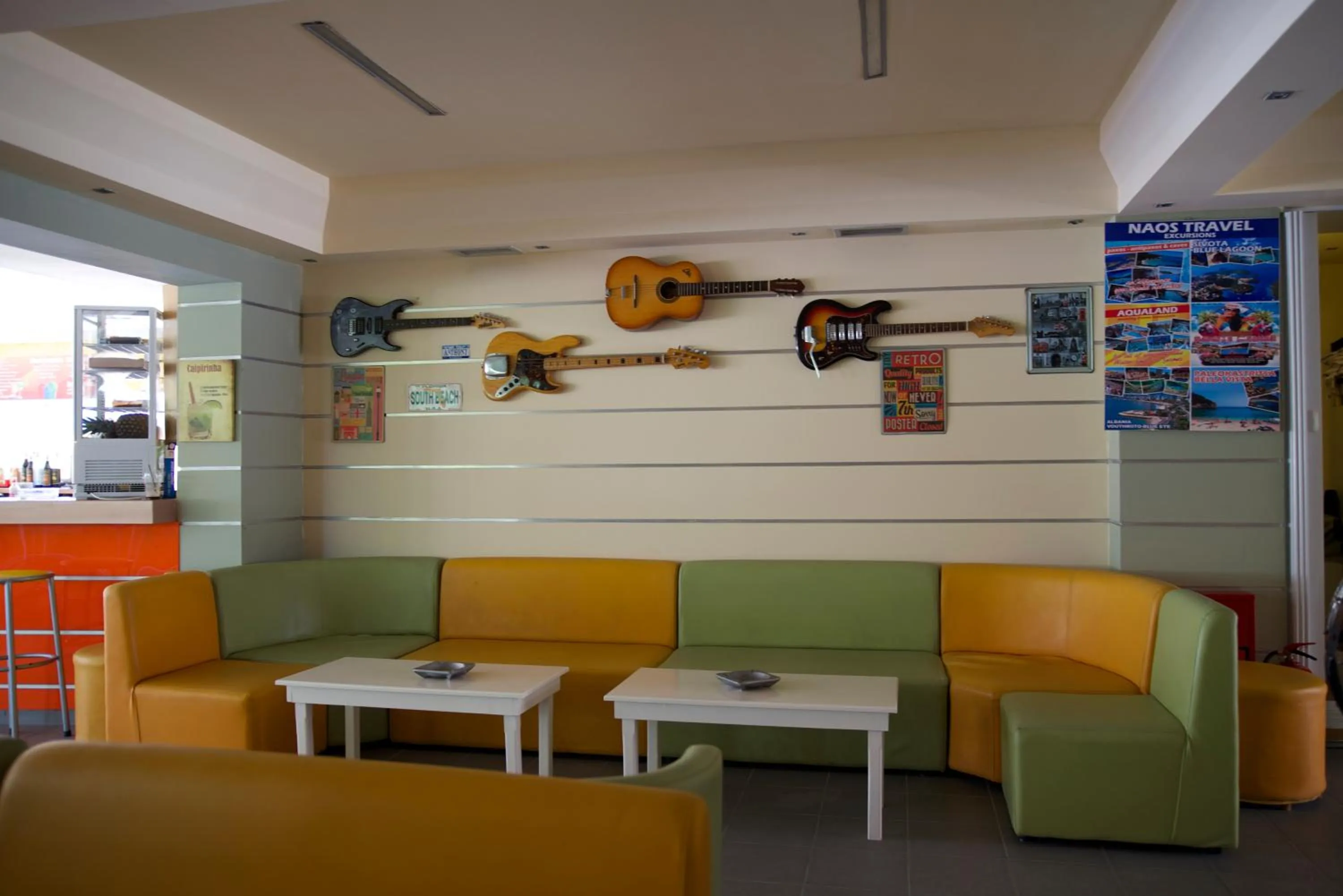 Living room in Kavos Central Gardens