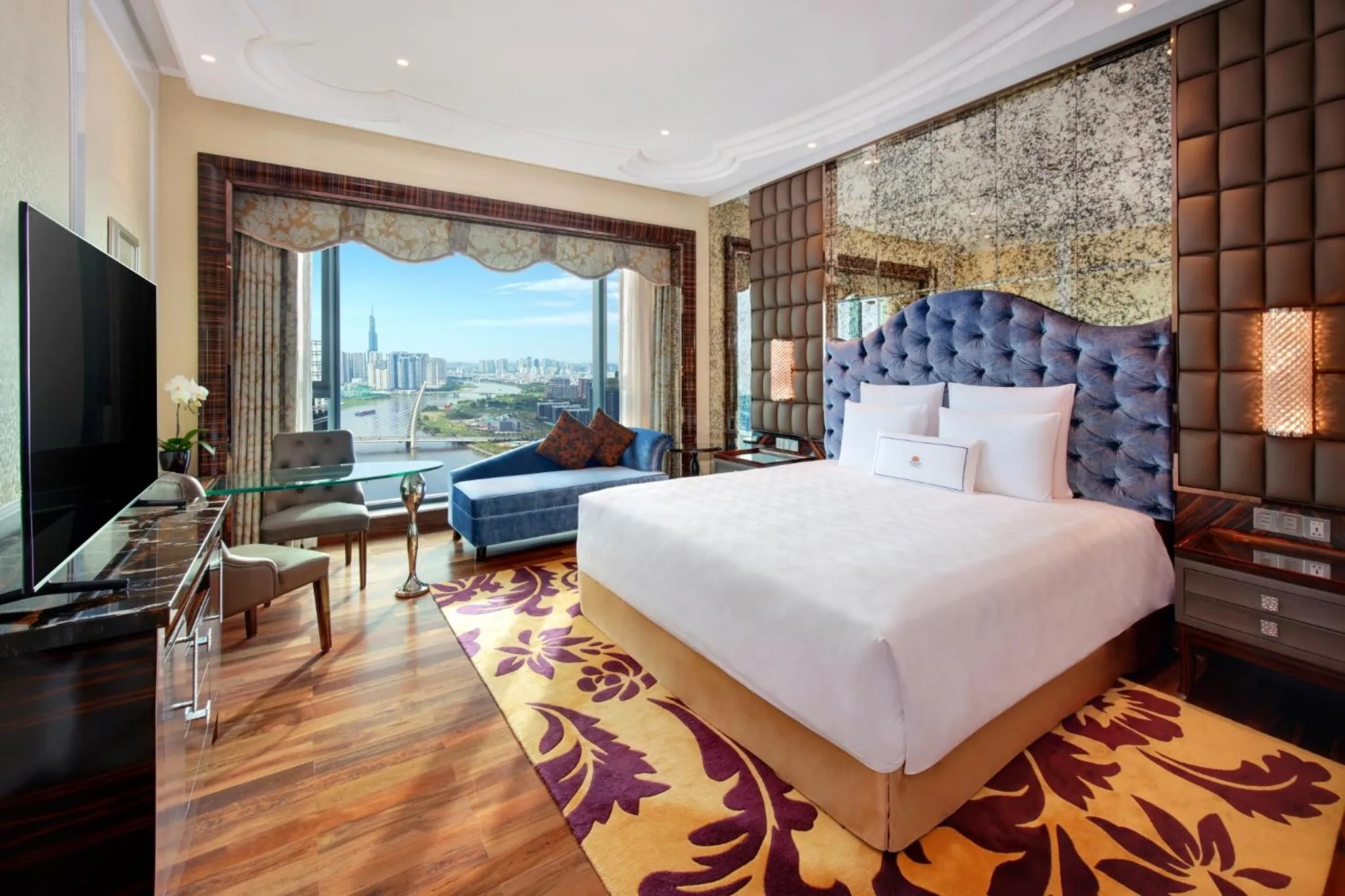 Bed in The Reverie Saigon