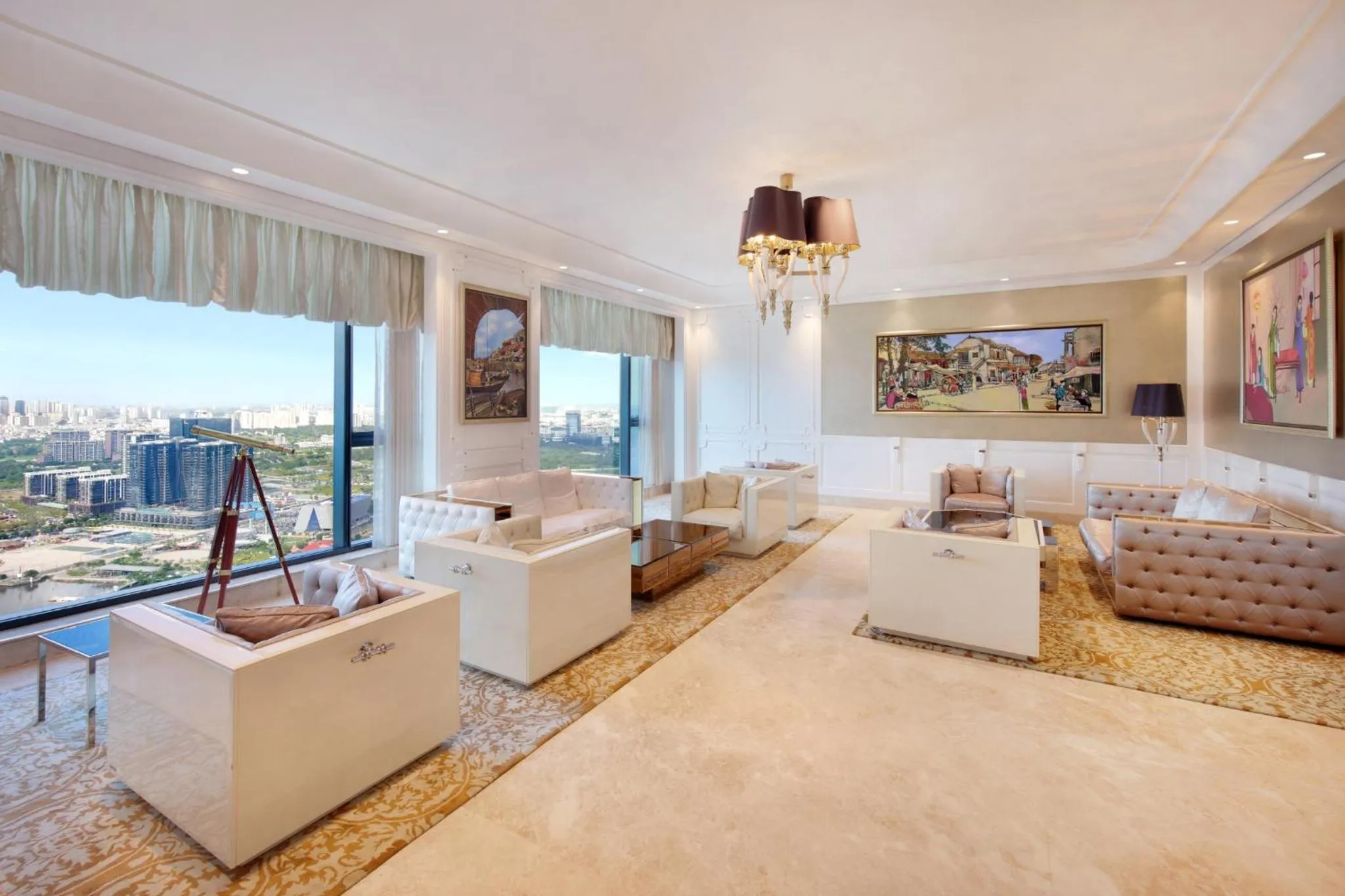 Lounge or bar in The Reverie Saigon