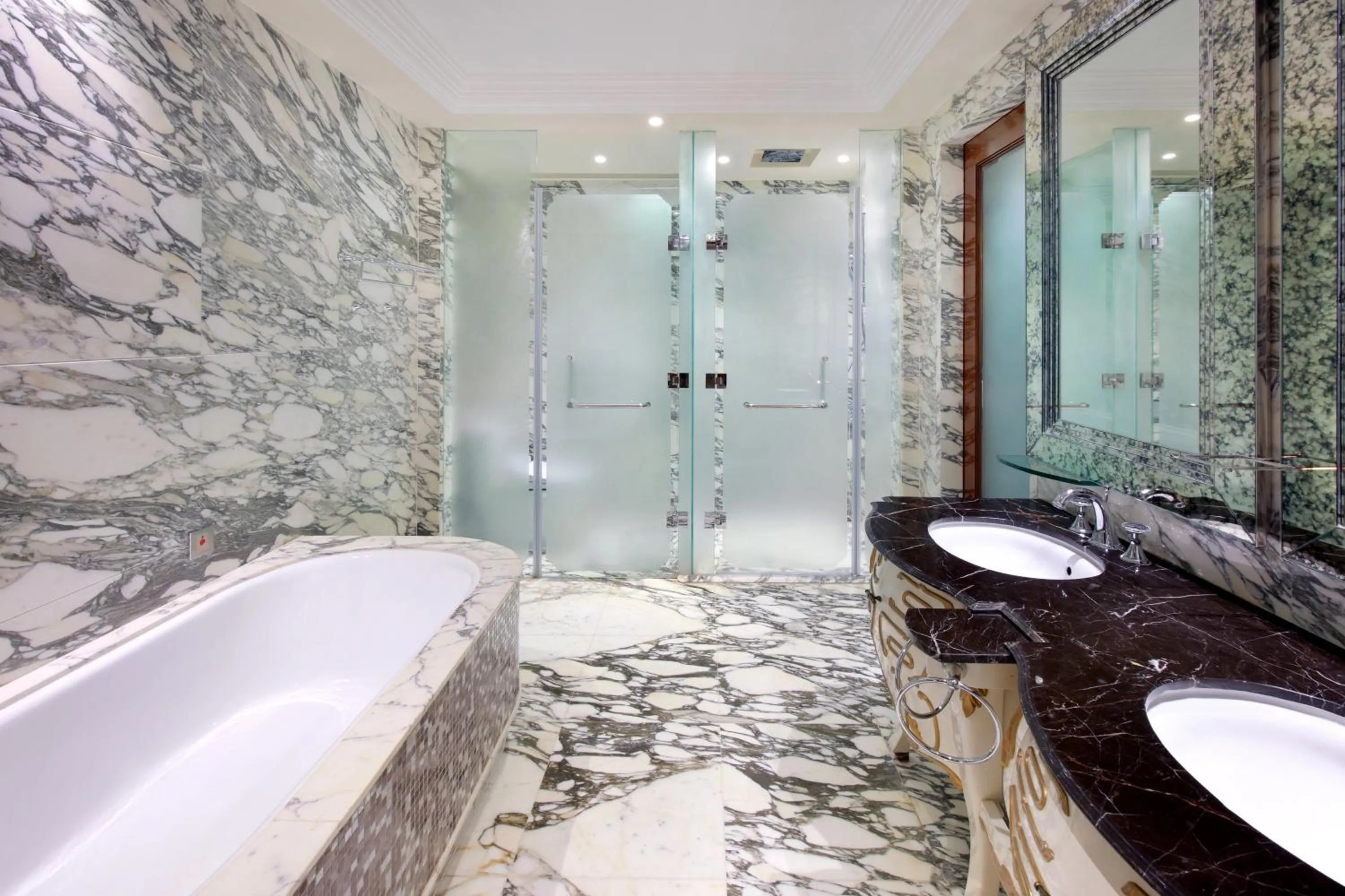 Shower in The Reverie Saigon