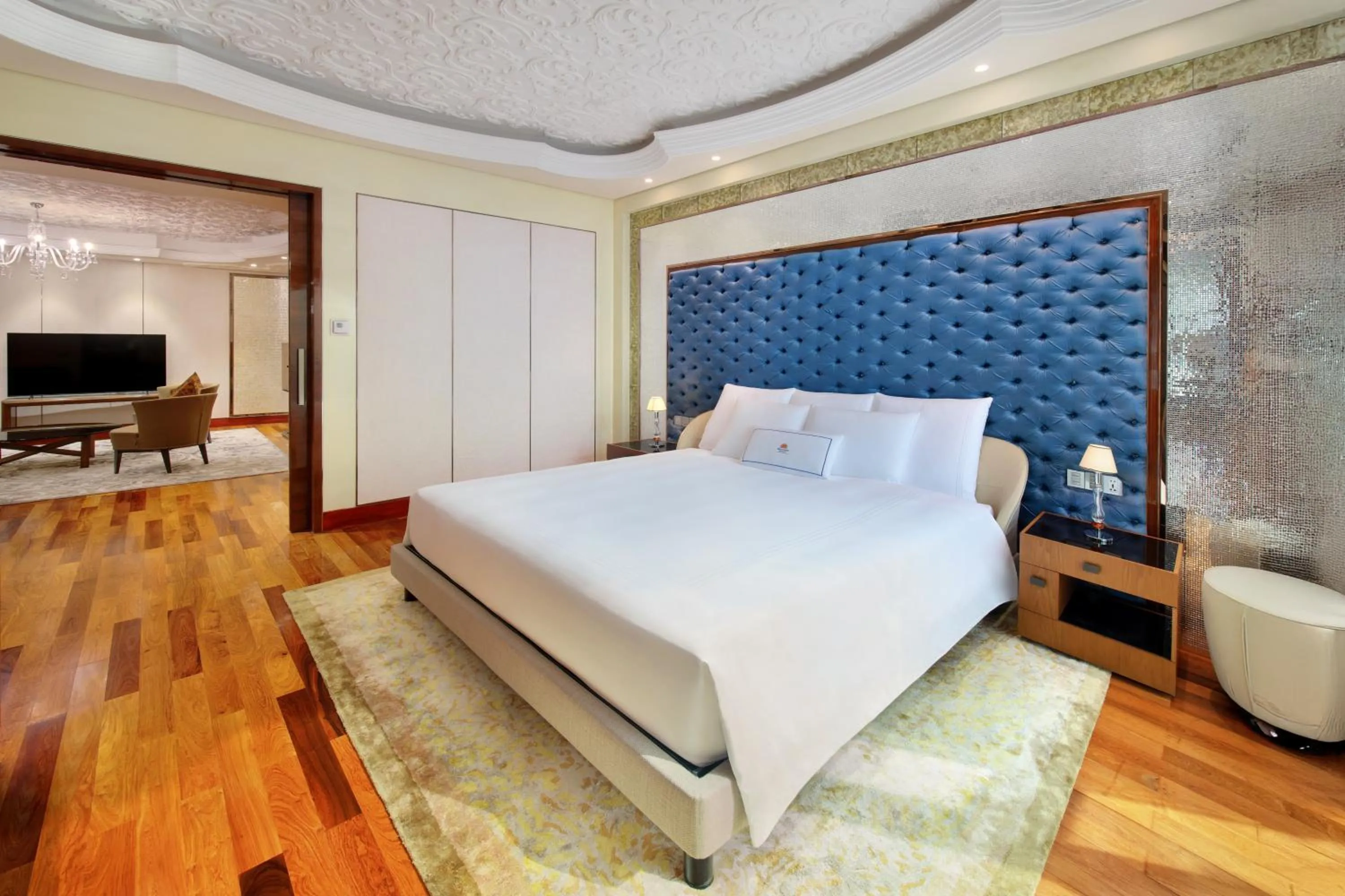 Bed in The Reverie Saigon