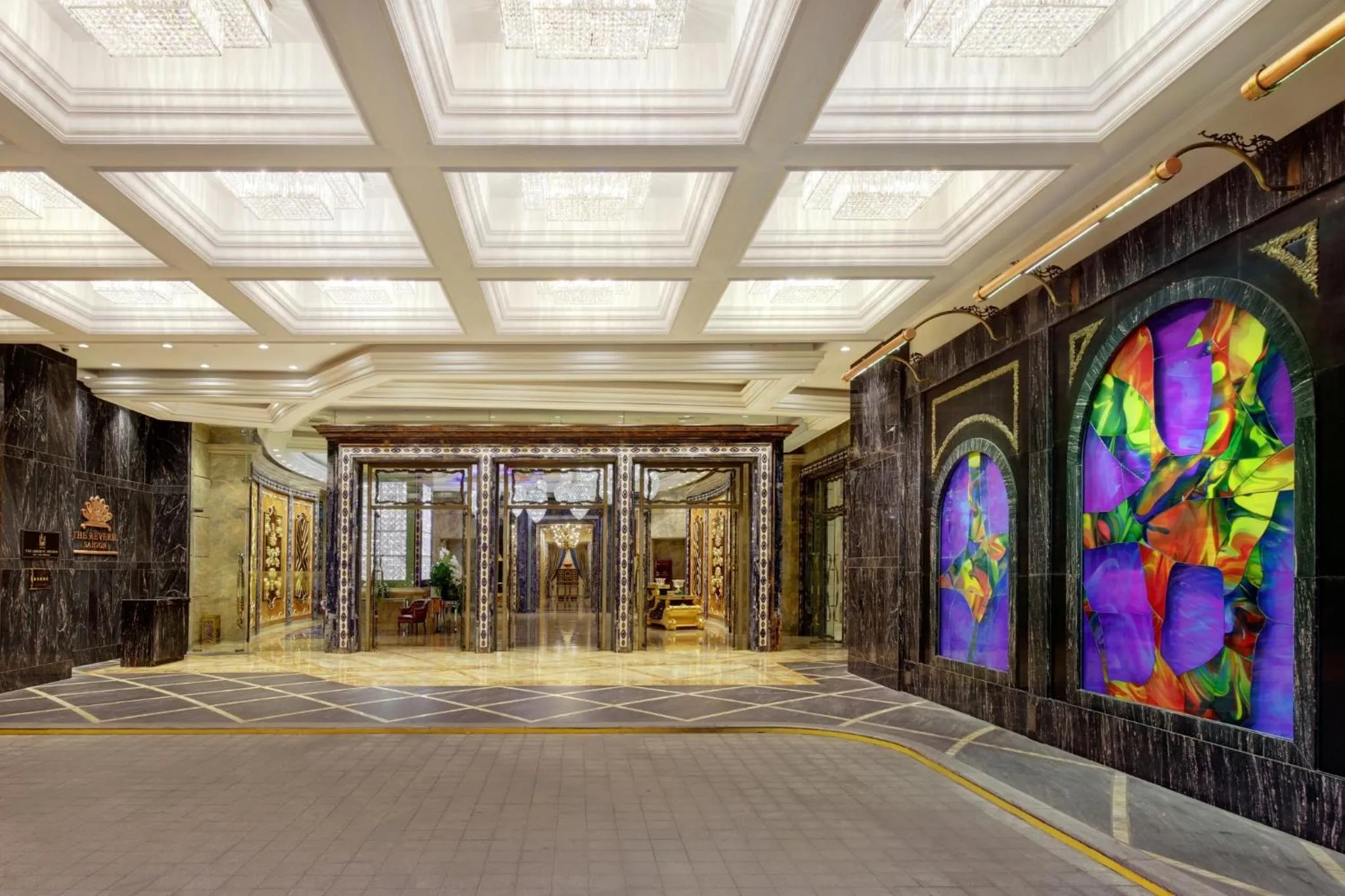 Lobby or reception in The Reverie Saigon