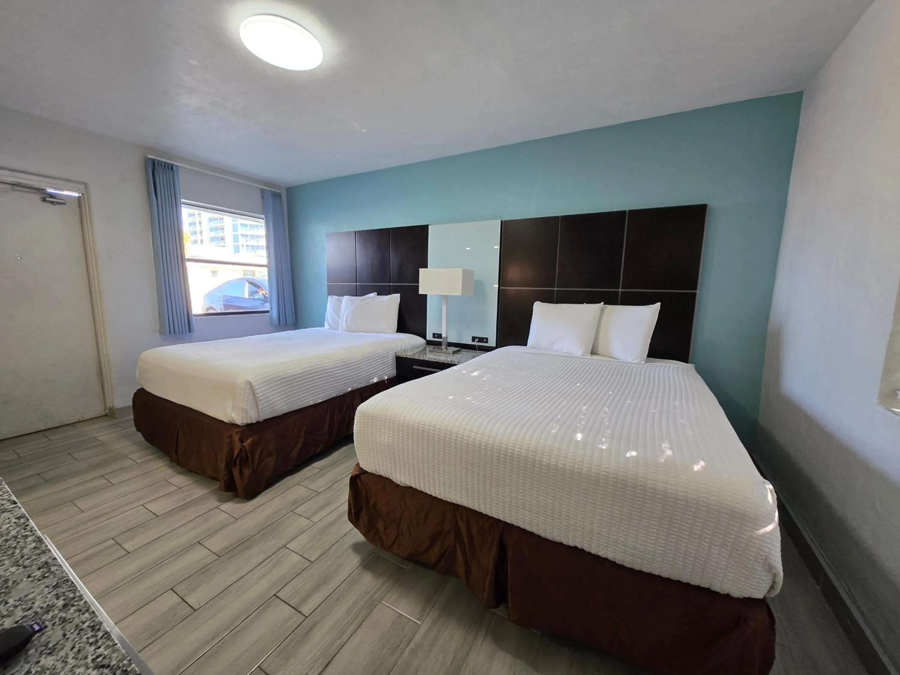 Bed in Ocean Holiday Motel