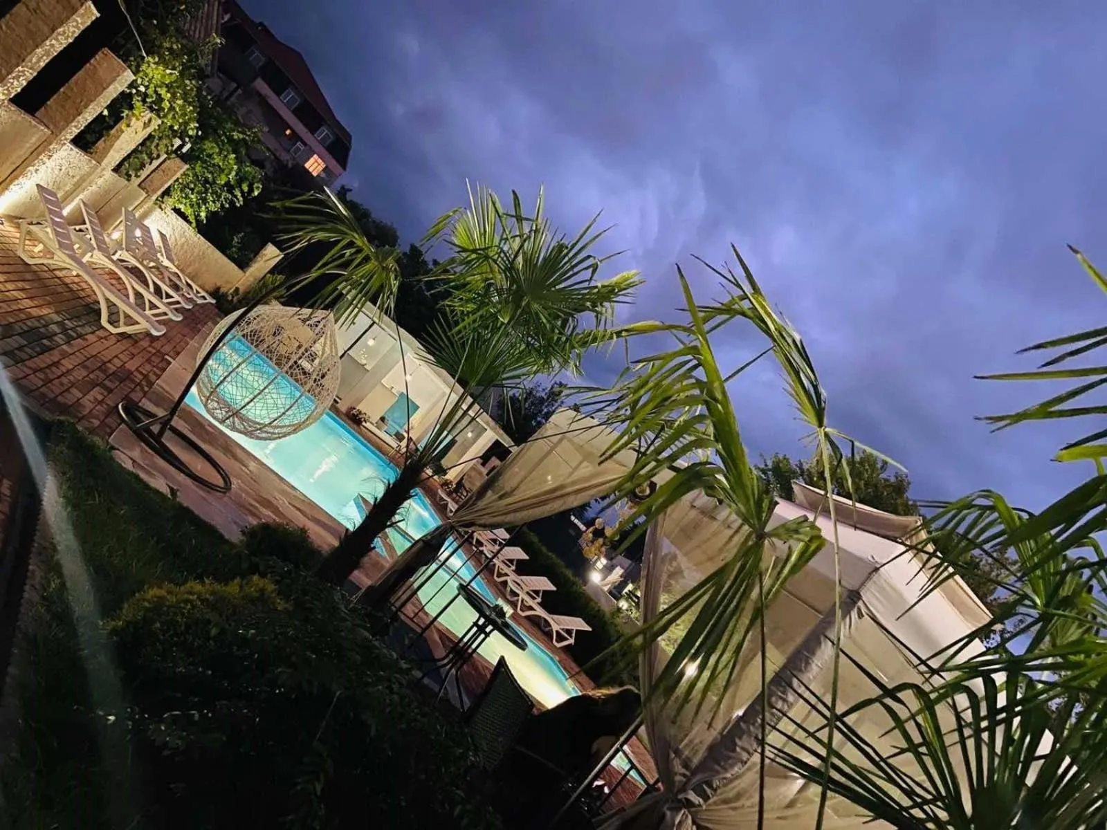 Garden view in New House Kobuleti