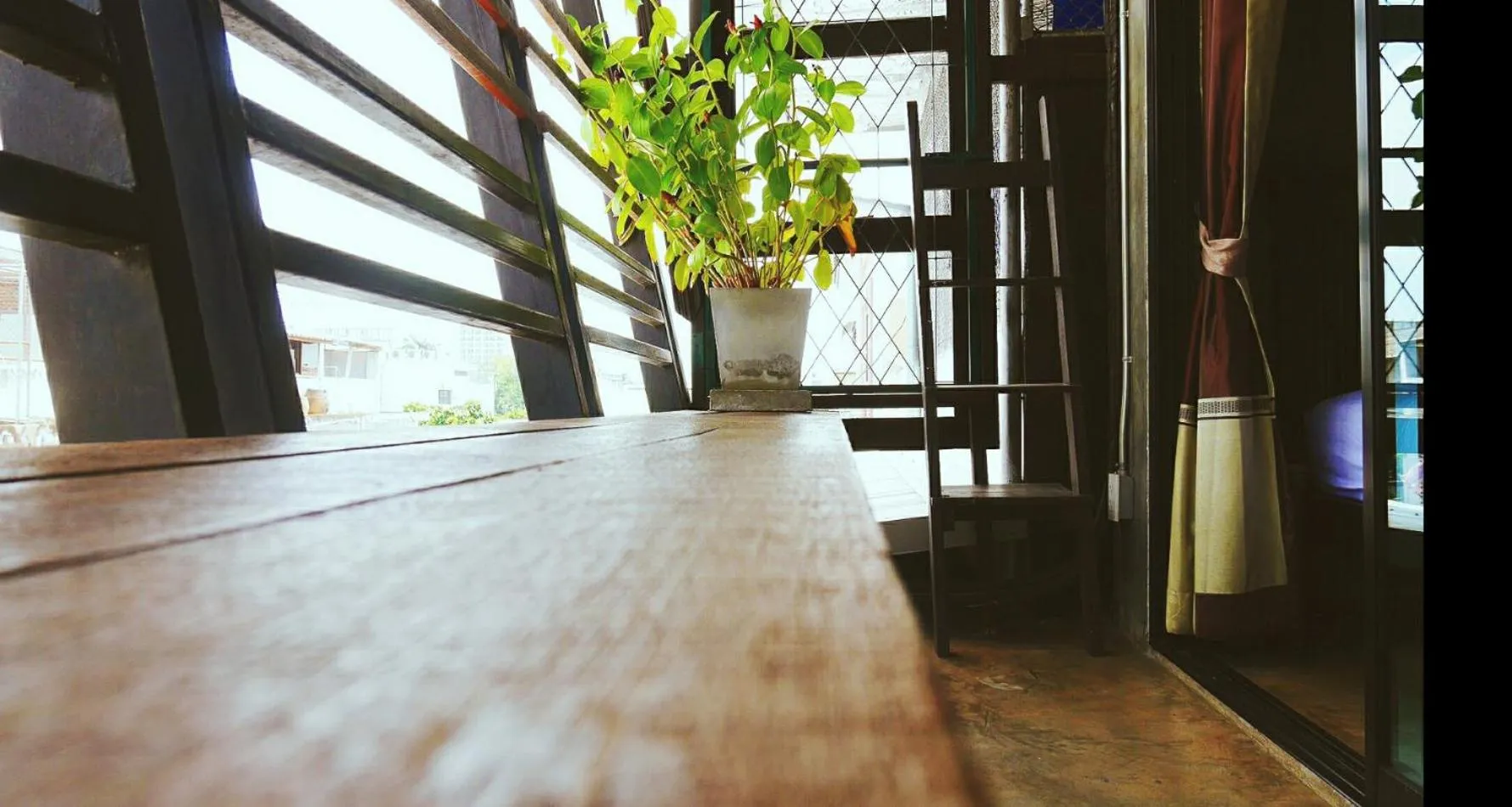 Balcony/Terrace in Lanna Hostel