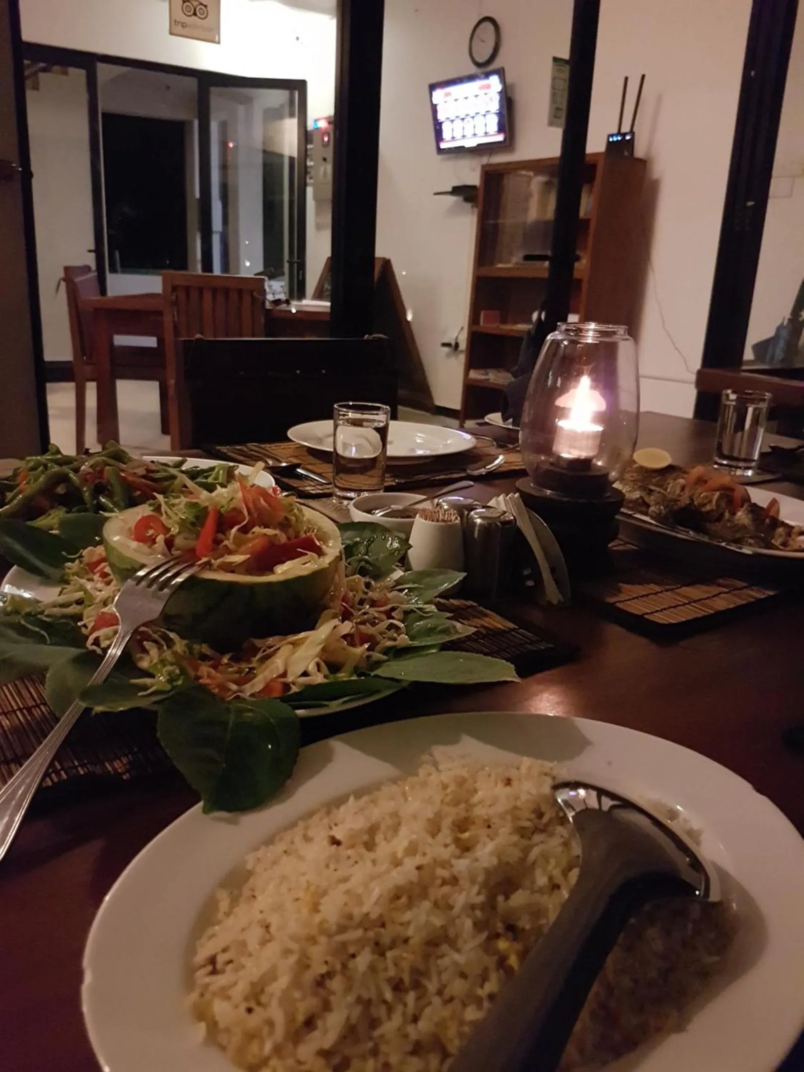 Dinner in Wellé Wadiya Beach Villa
