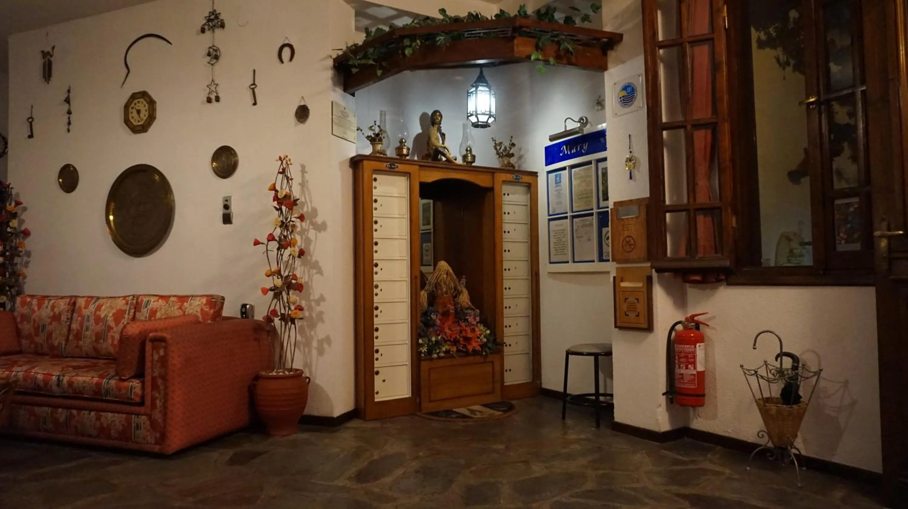 Lobby or reception in Hotel Mary