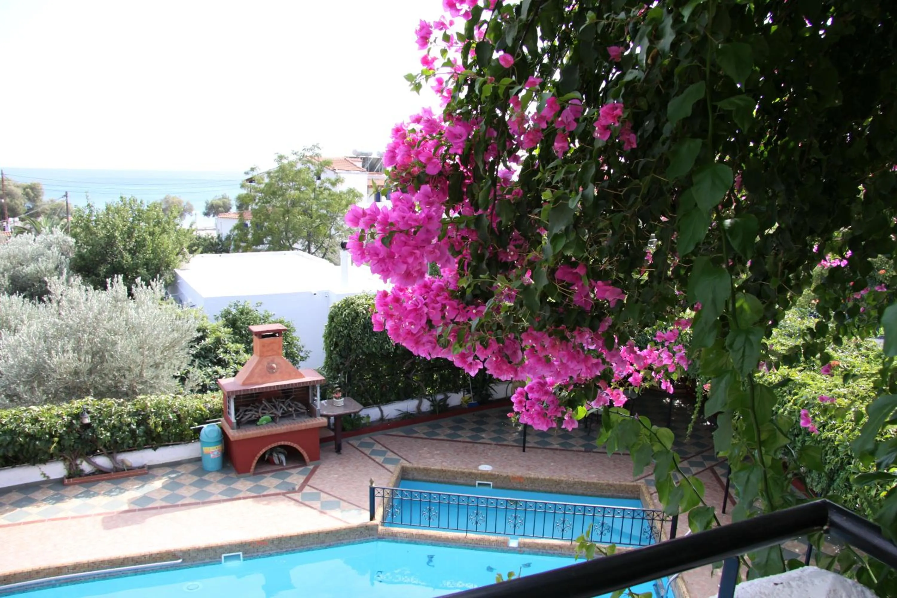 Bird's eye view in Hotel Mary