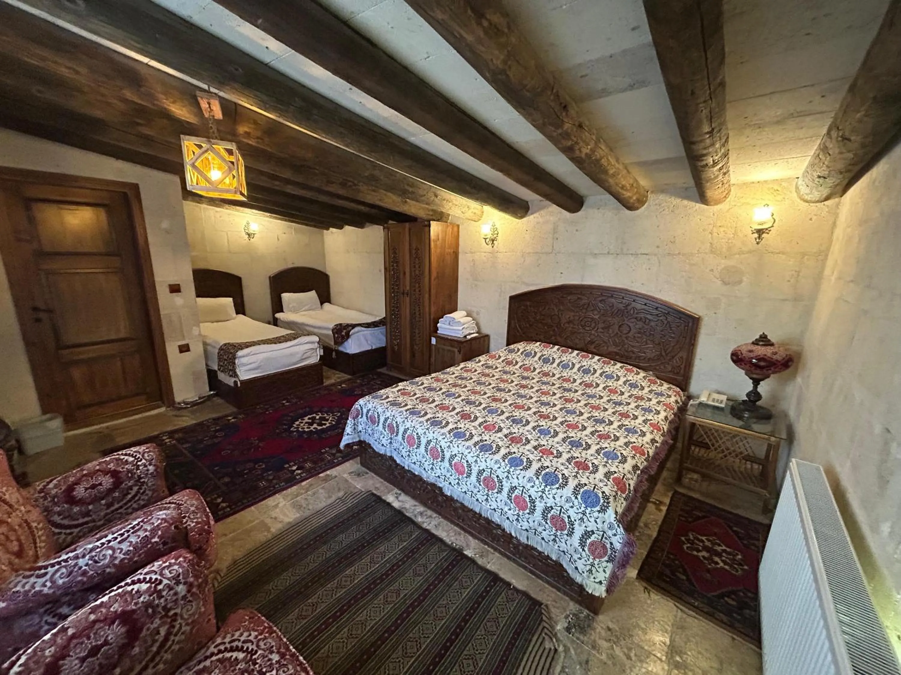 Bed in Avanos Suites