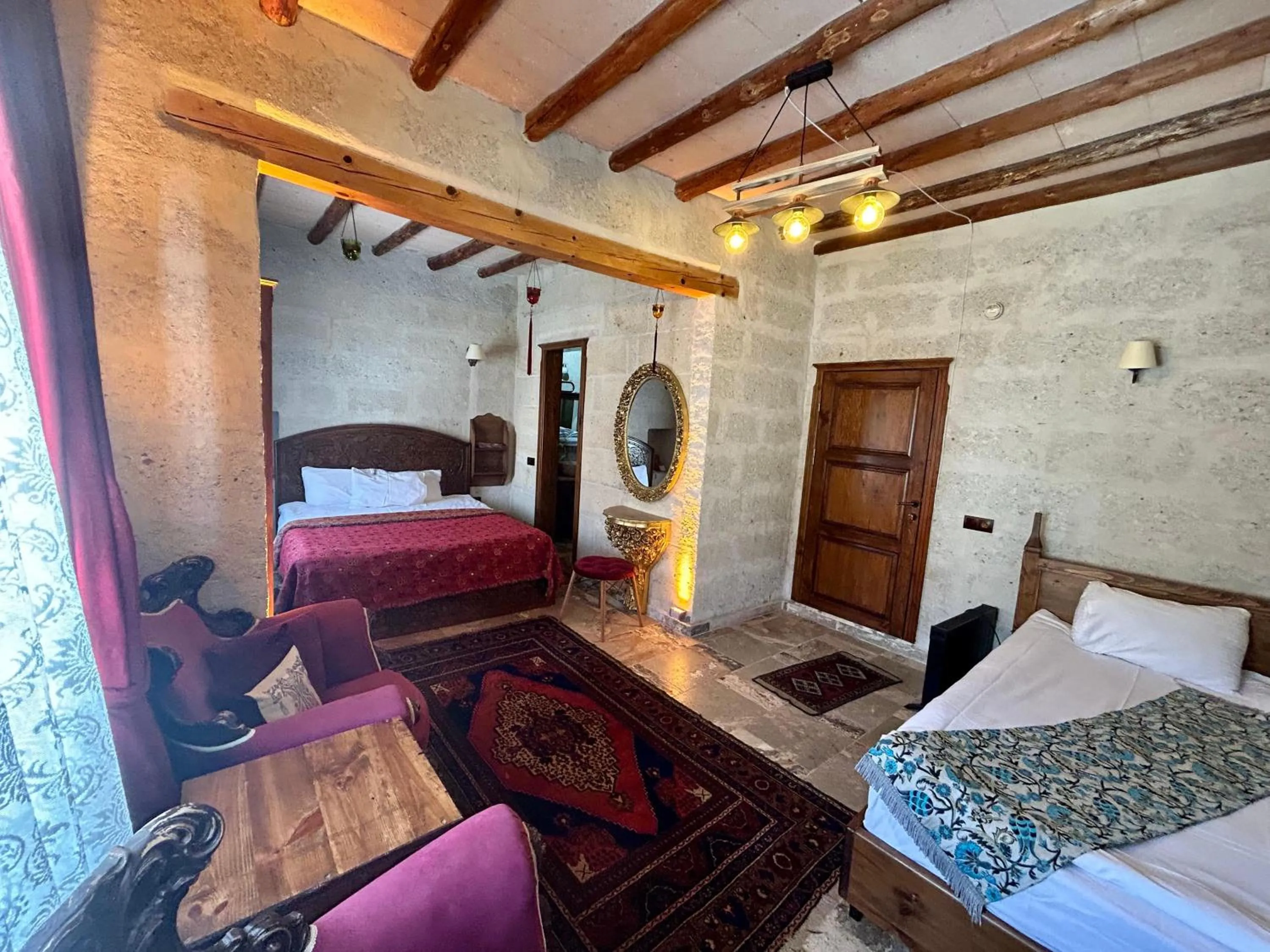 Bed in Avanos Suites