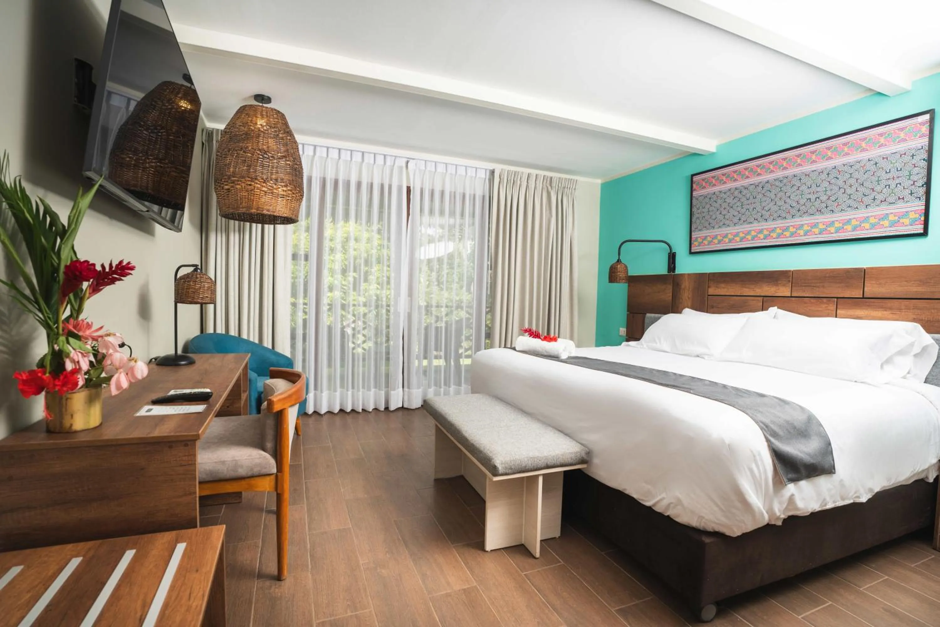 Bed in IKAM Riverview Amazon Lodge - Asociado Casa Andina