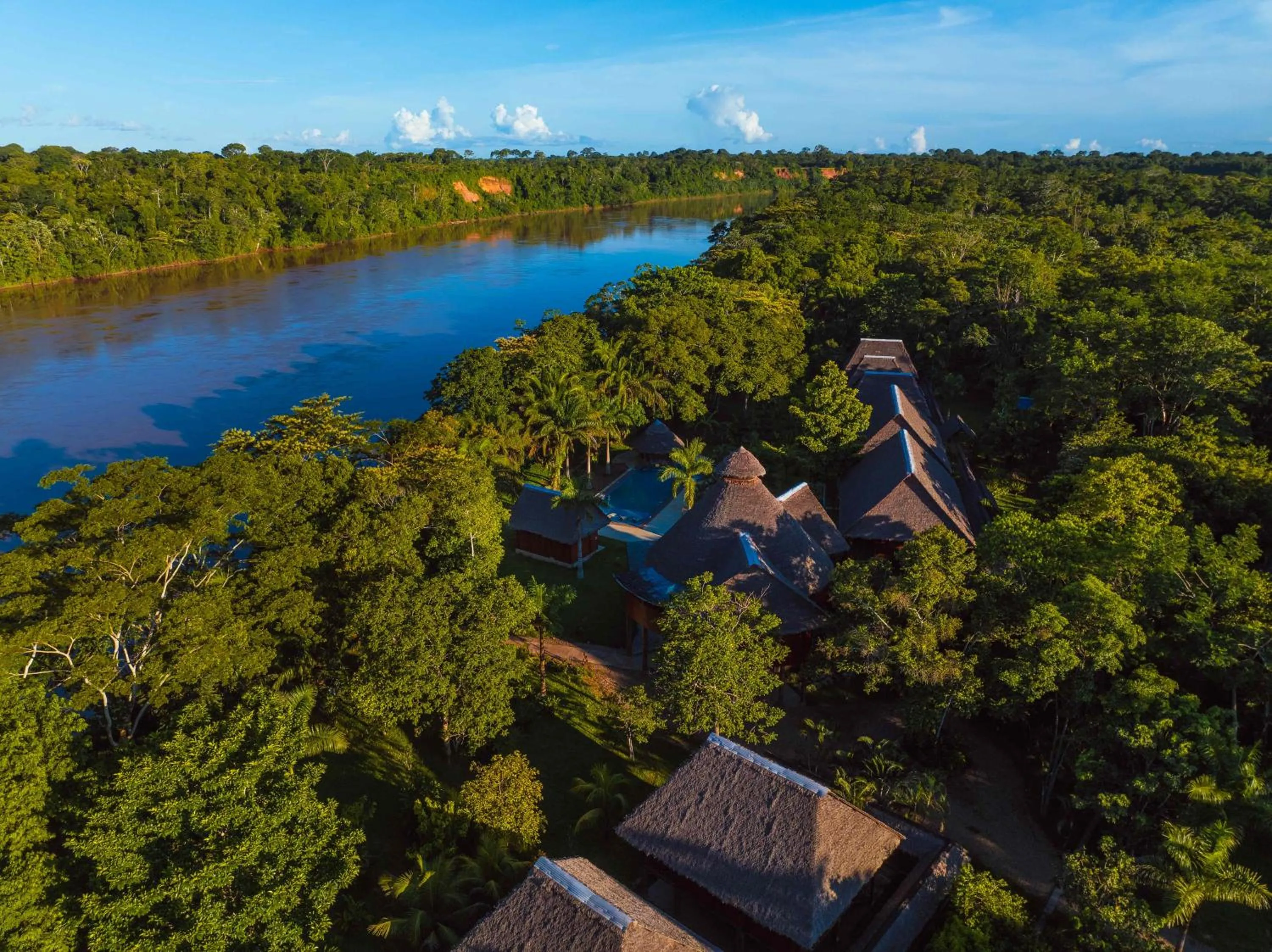 Garden view in IKAM Riverview Amazon Lodge - Asociado Casa Andina