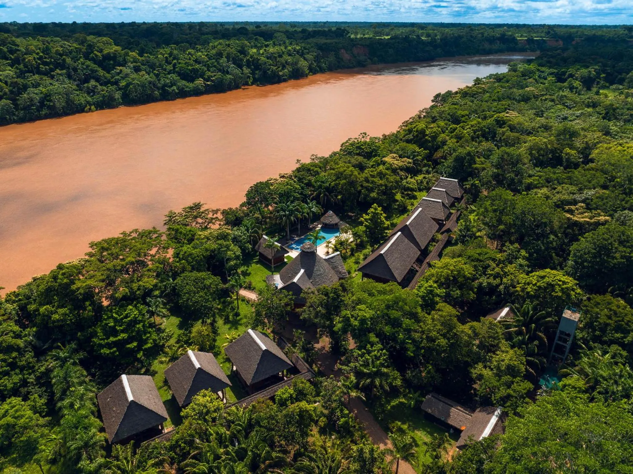 Property building in IKAM Riverview Amazon Lodge - Asociado Casa Andina