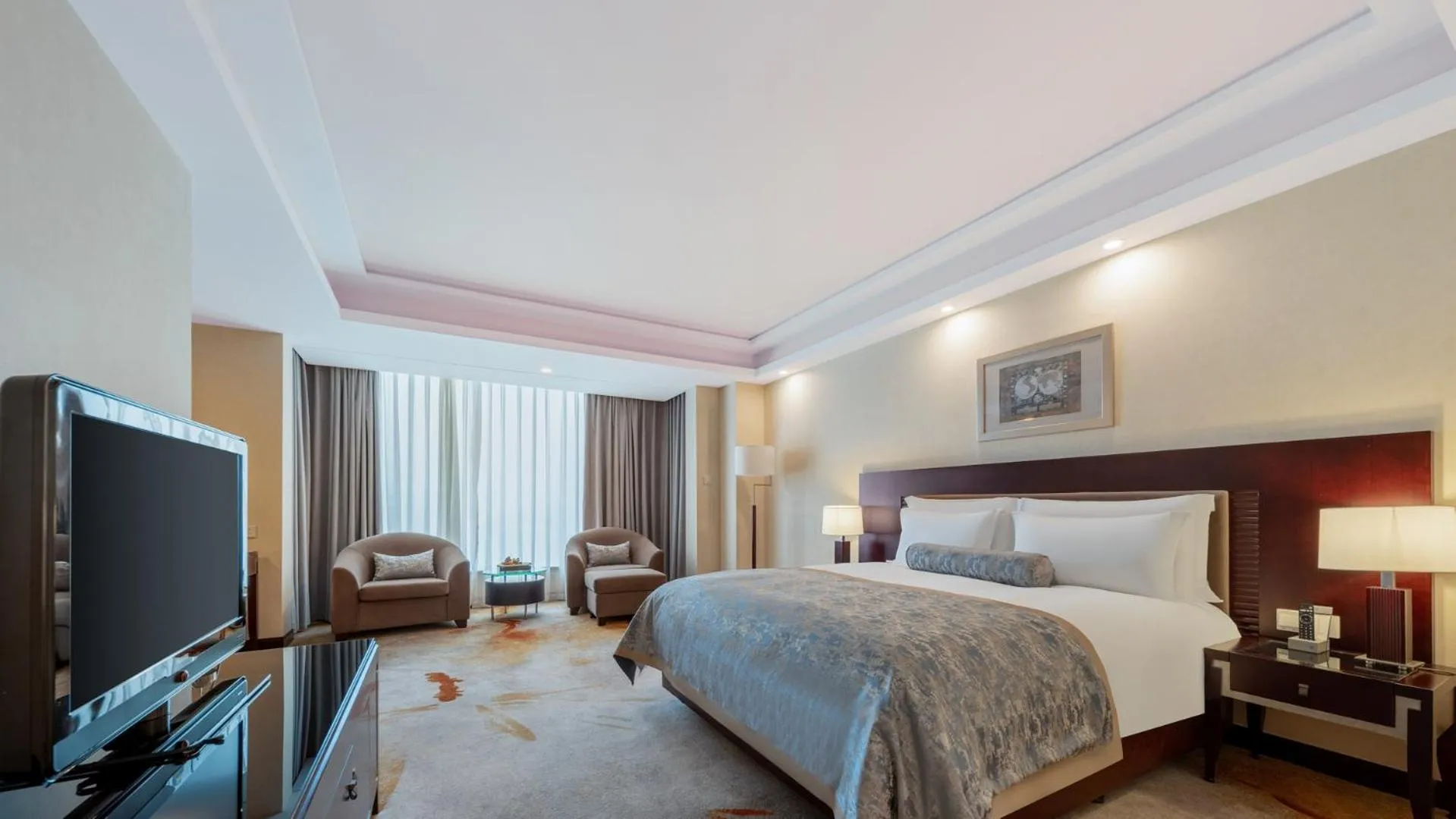 Bed in Nanyuan Hotel