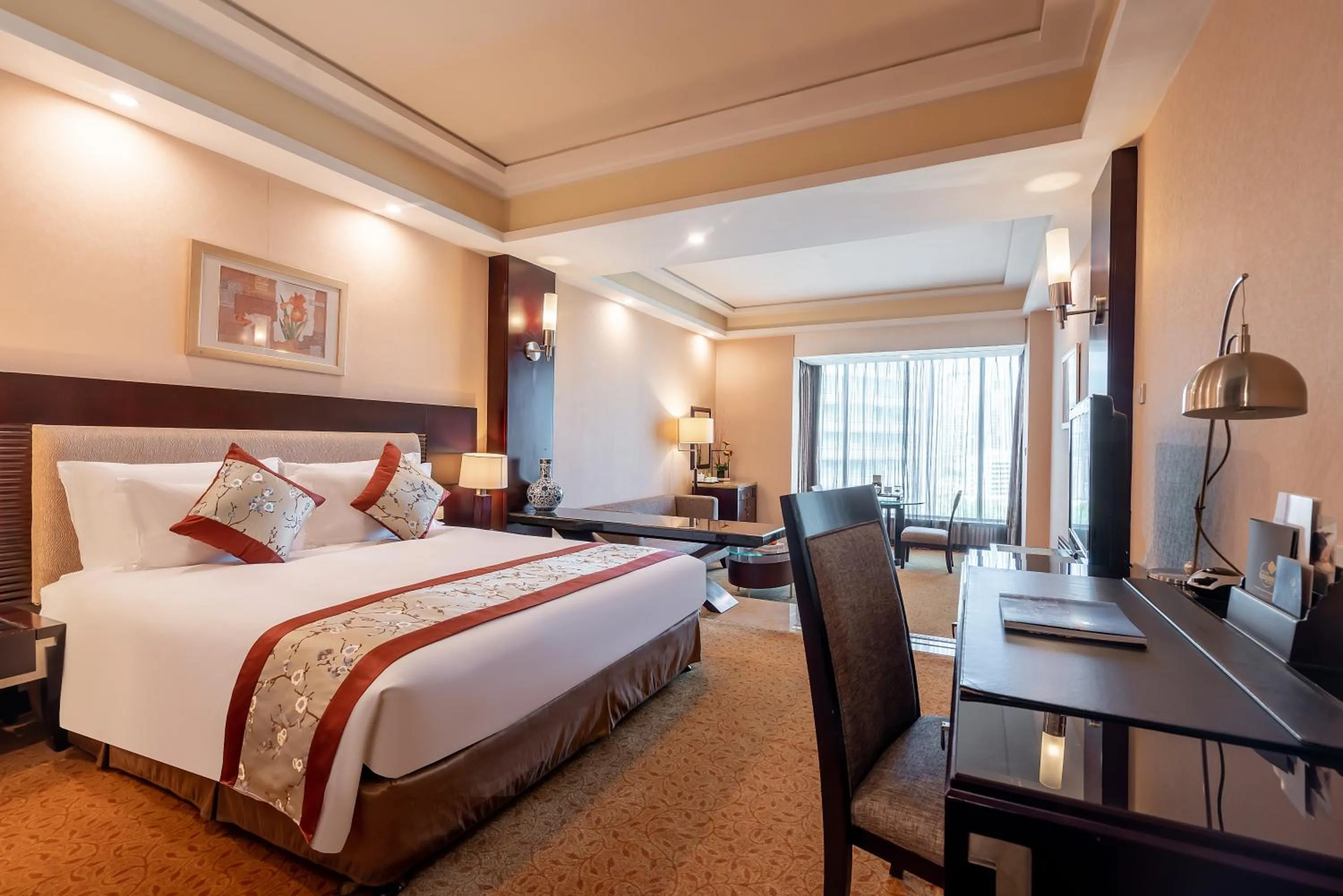 Bed in Nanyuan Hotel