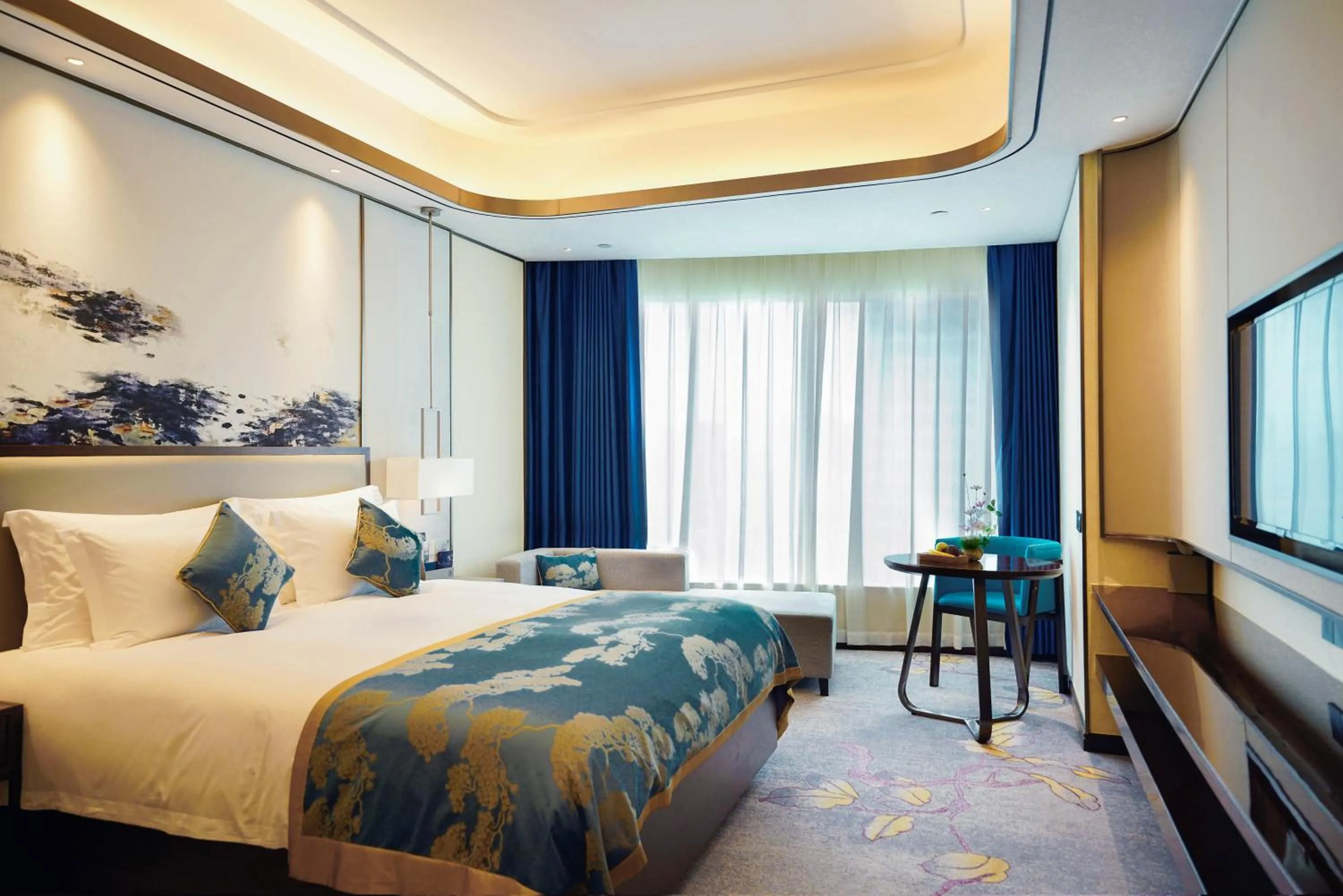 Bed in Nanyuan Hotel