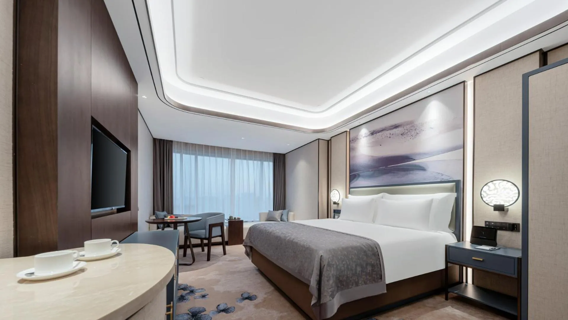 Bed in Nanyuan Hotel