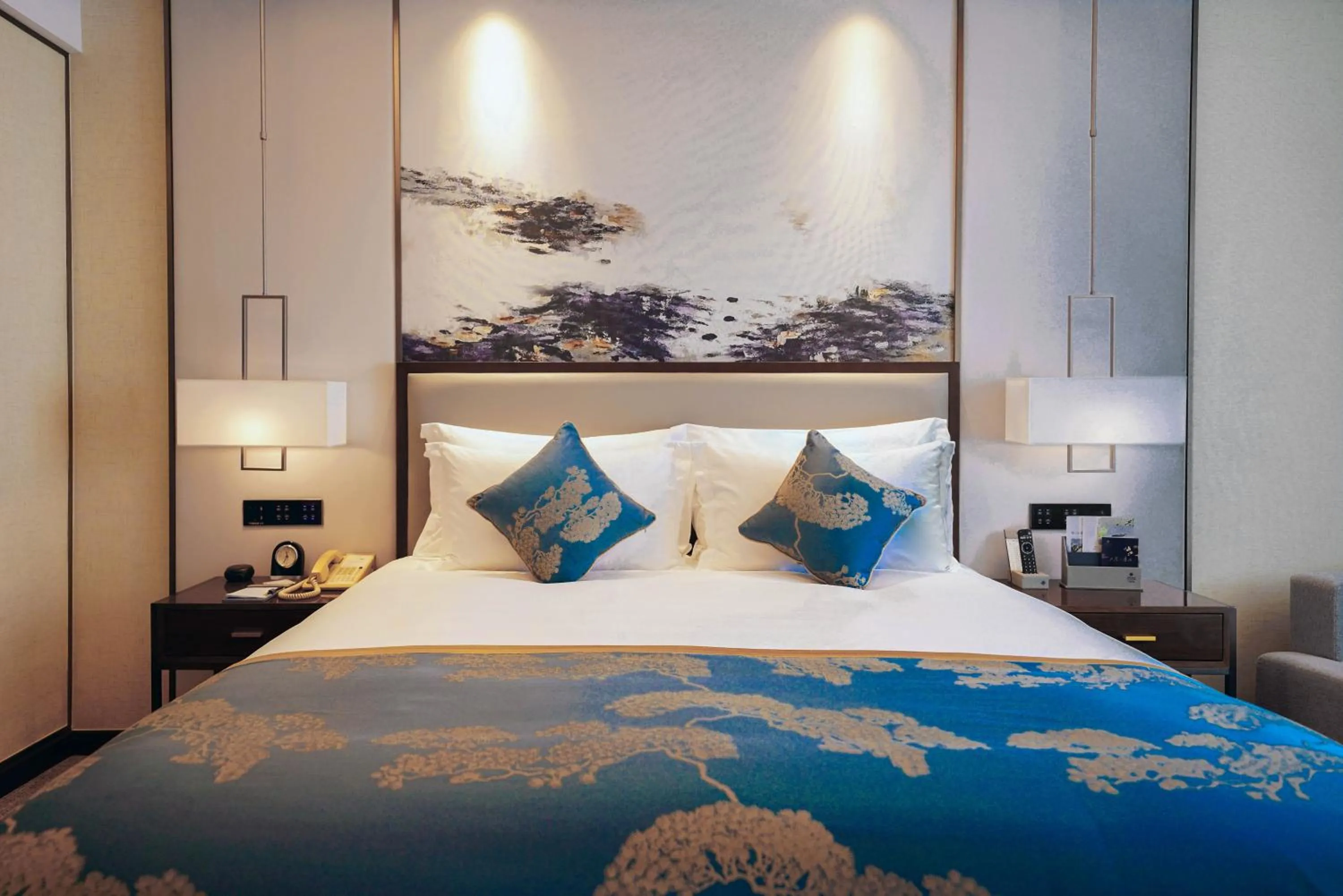 Bed in Nanyuan Hotel