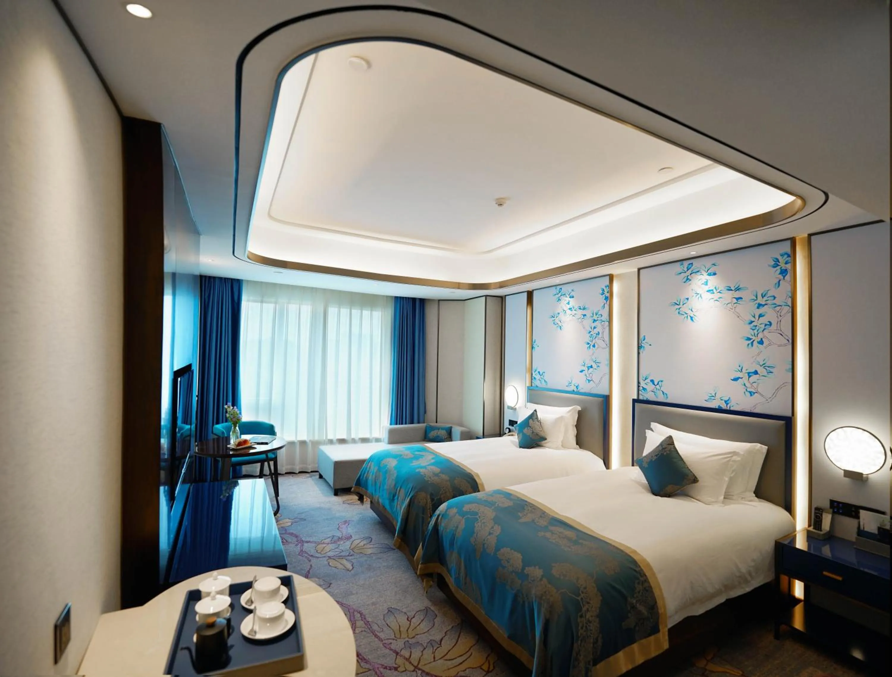 Bed in Nanyuan Hotel