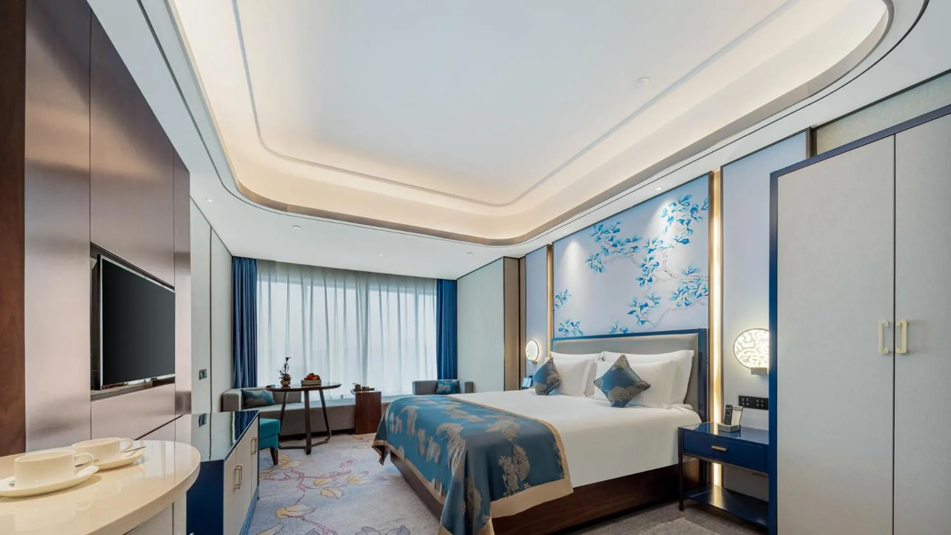 Bed in Nanyuan Hotel