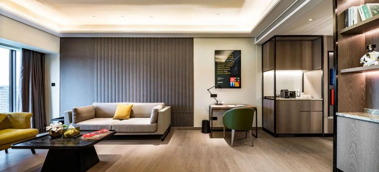 Living room in MUSTEL Hotel Guangzhou Nansha