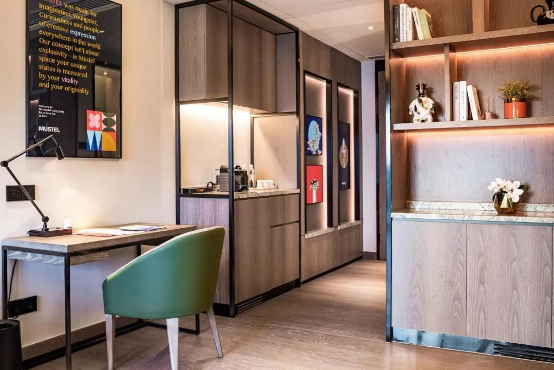 Decorative detail in MUSTEL Hotel Guangzhou Nansha