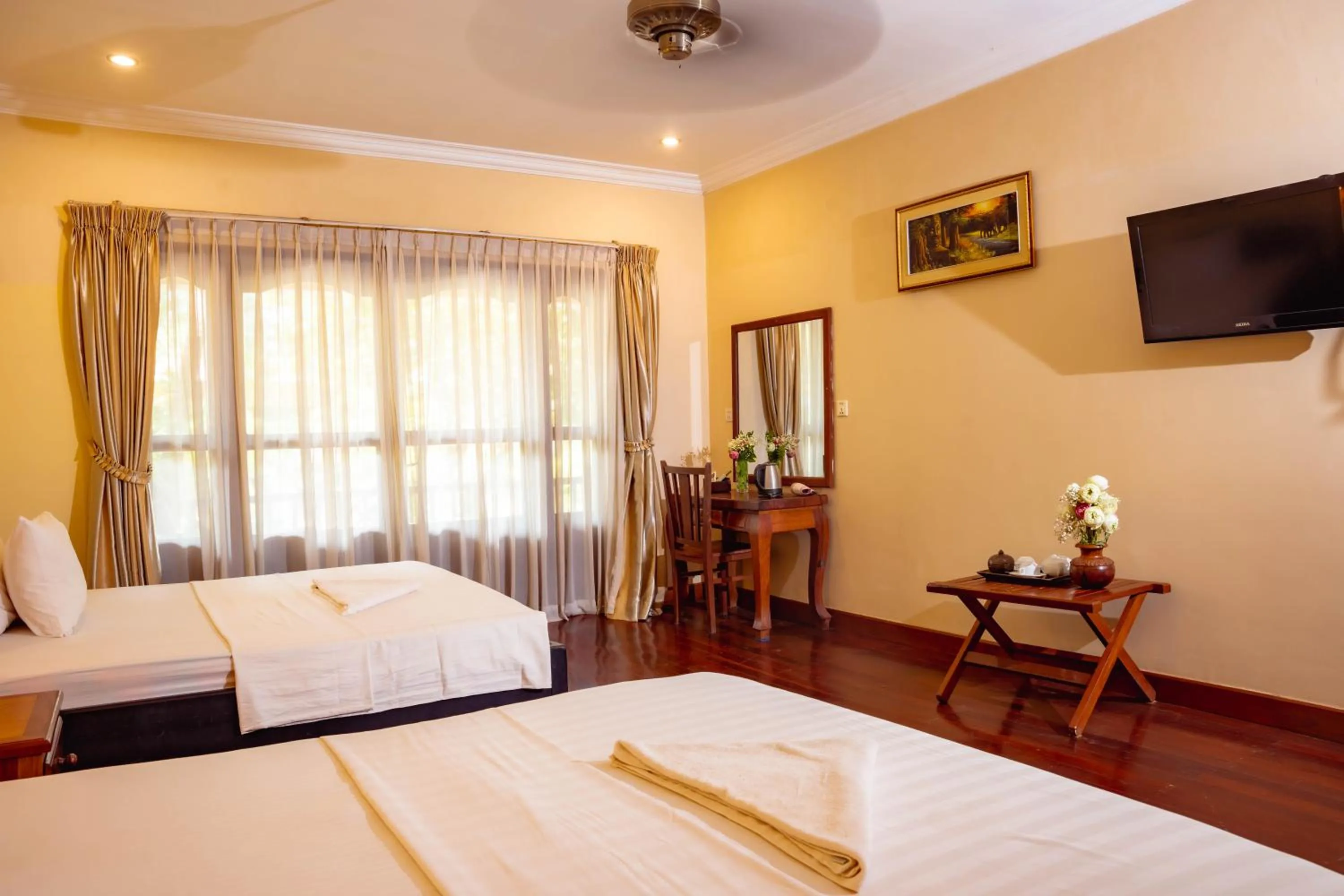 Bedroom in Luminous Angkor Boutique