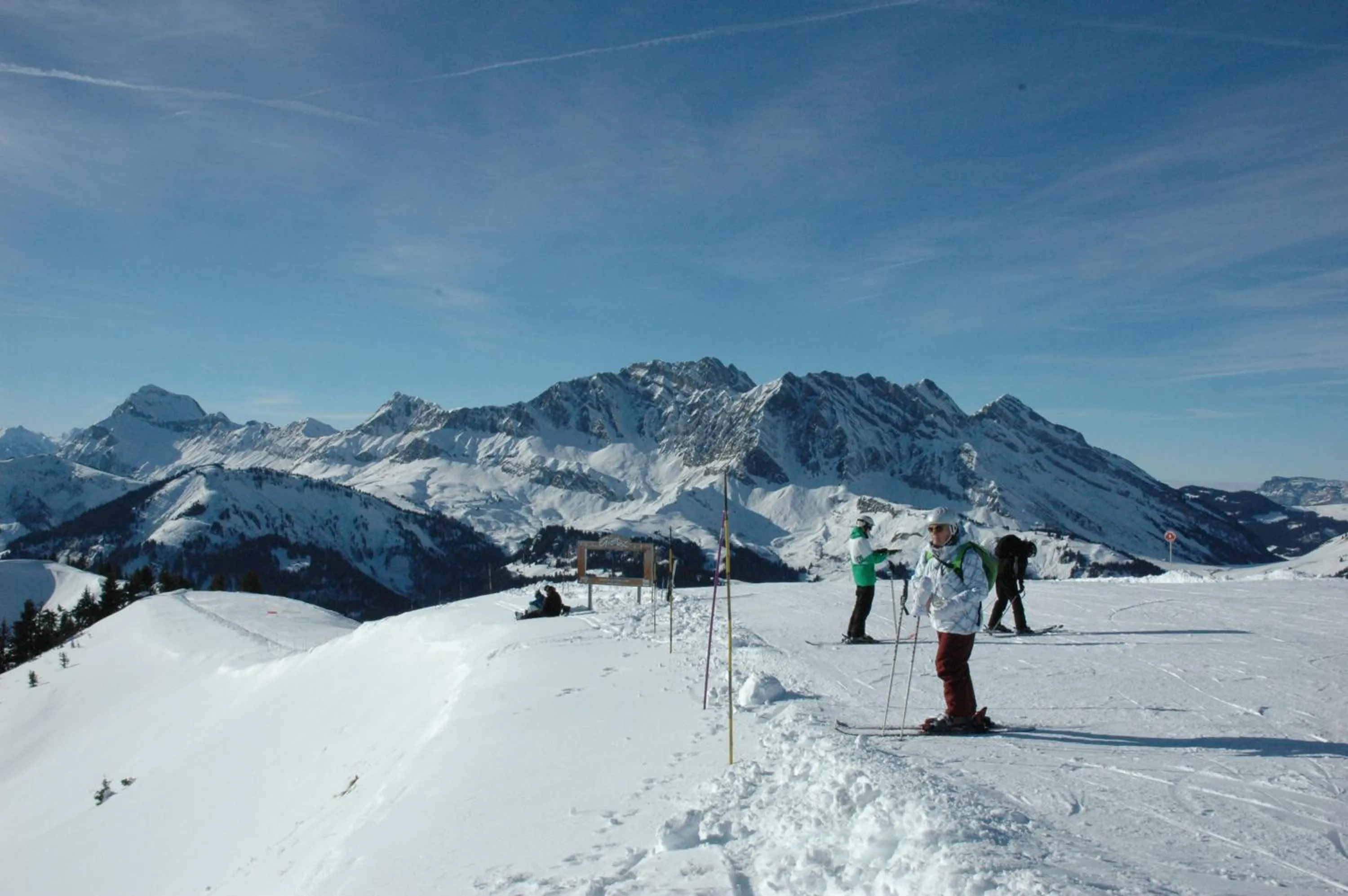 Skiing in Hôtel Flor'Alpes