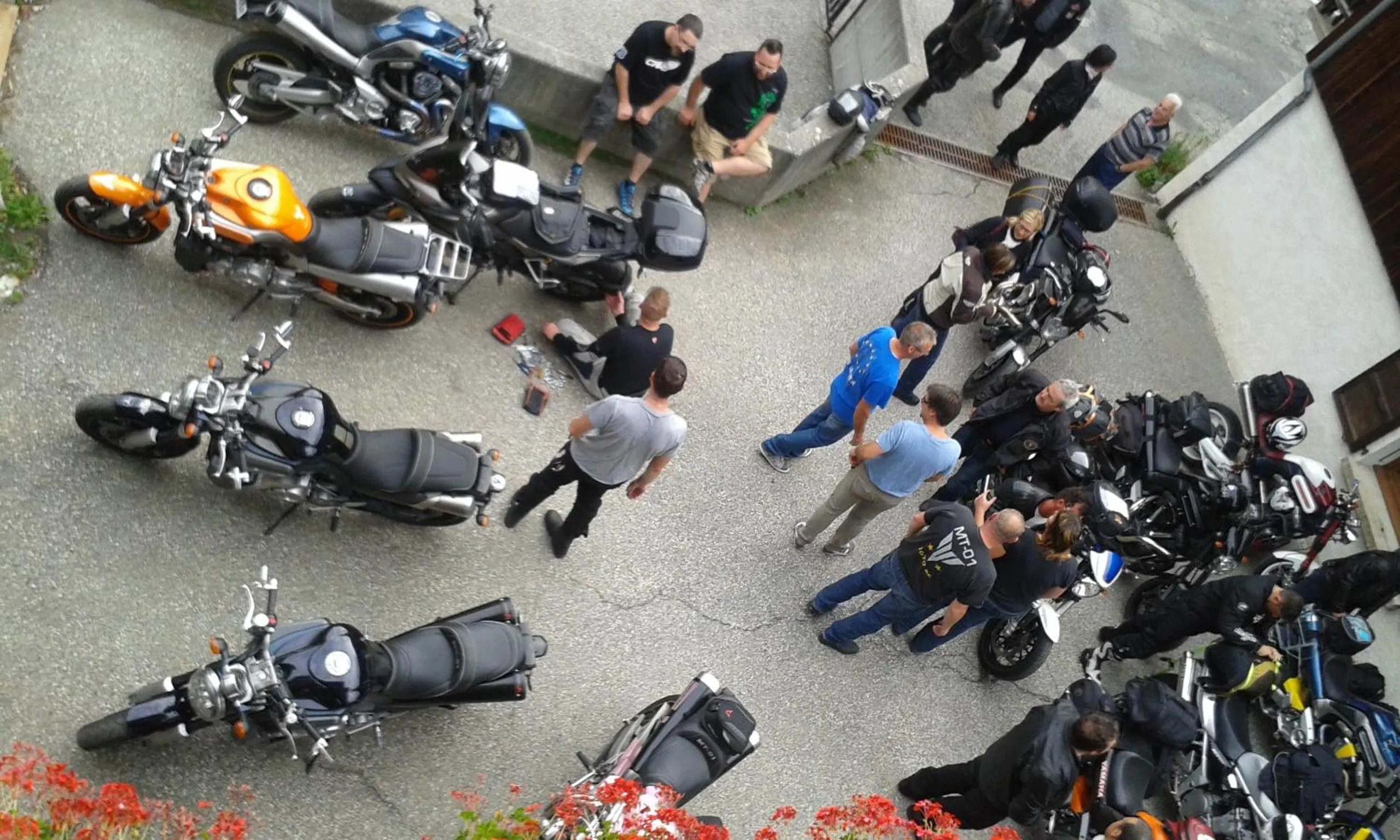 group of guests in Hôtel Flor'Alpes
