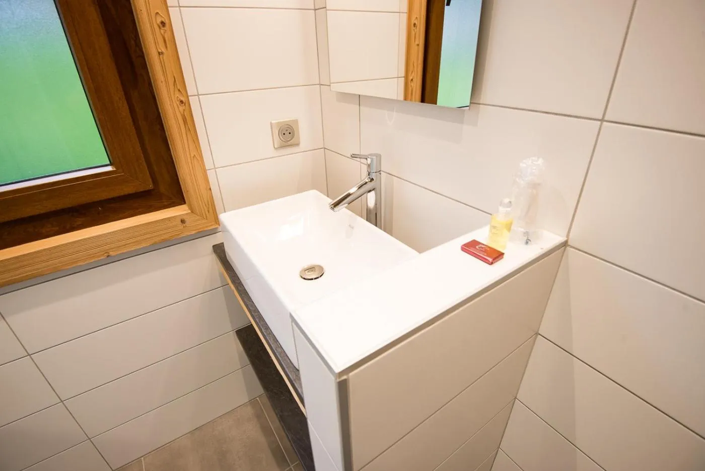 Bathroom in Hôtel Flor'Alpes