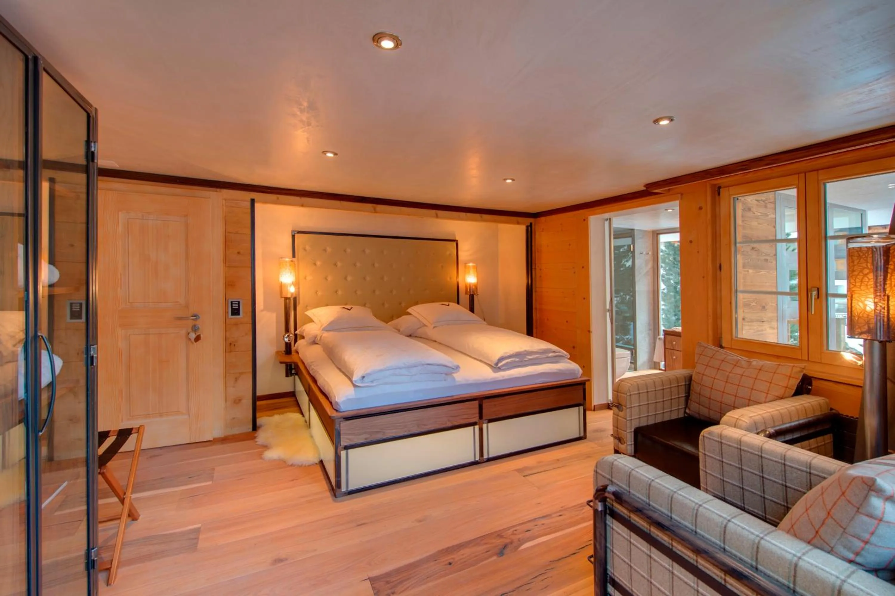 Bedroom, Bed in Backstage Hotel Chalet Rooms