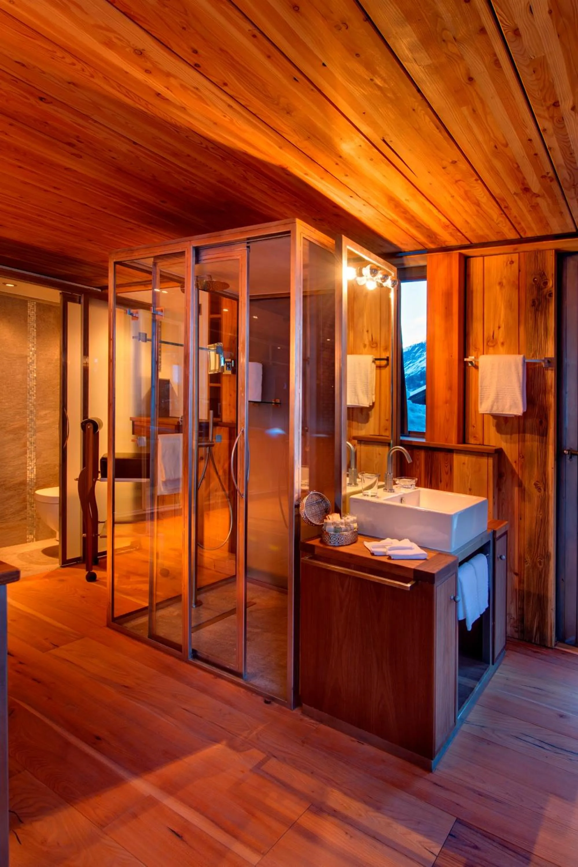 Bathroom in Backstage Hotel Chalet Rooms