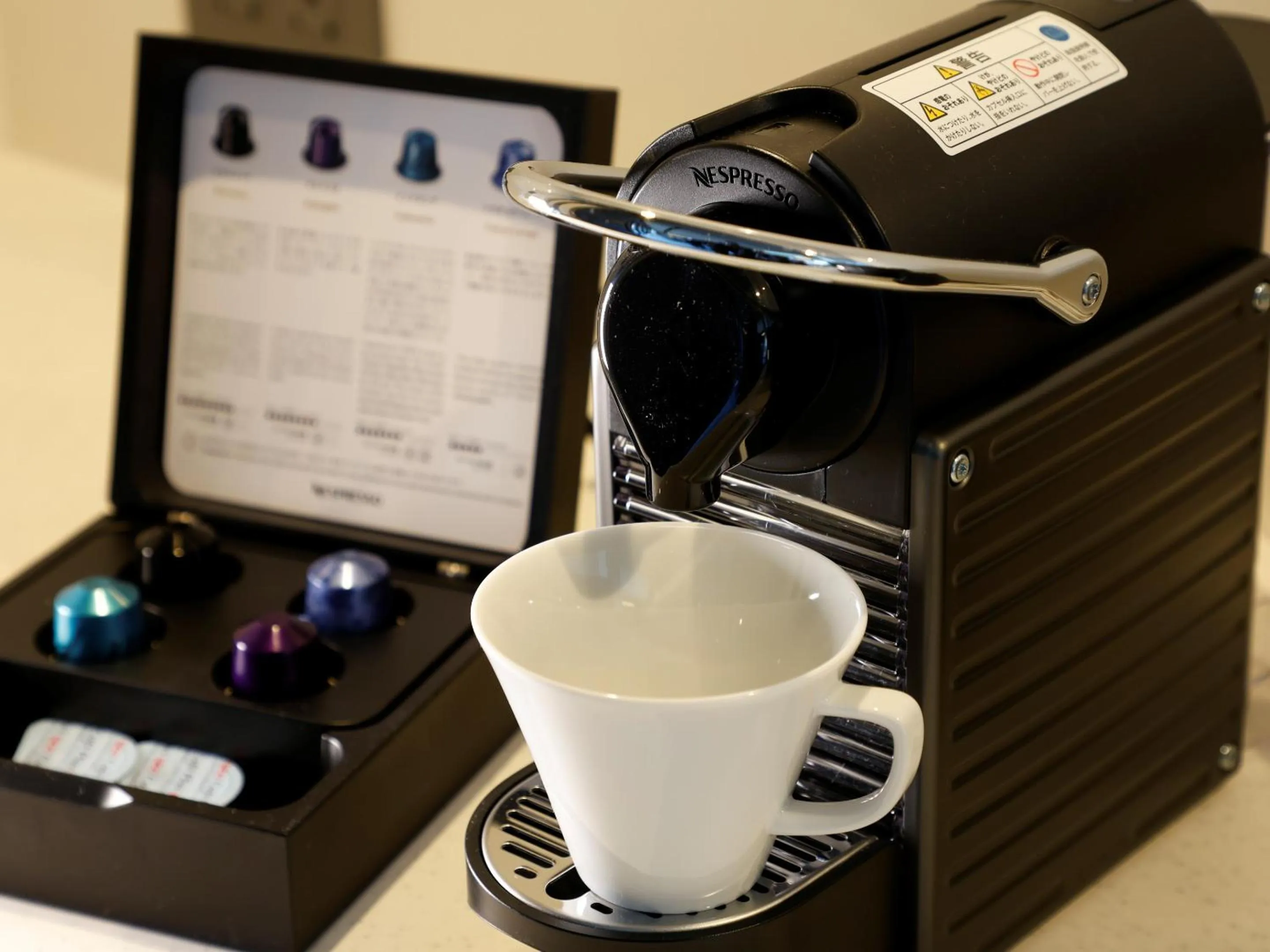 Coffee/tea facilities in FIVE SPRING RESORT THE SHIRAHAMA