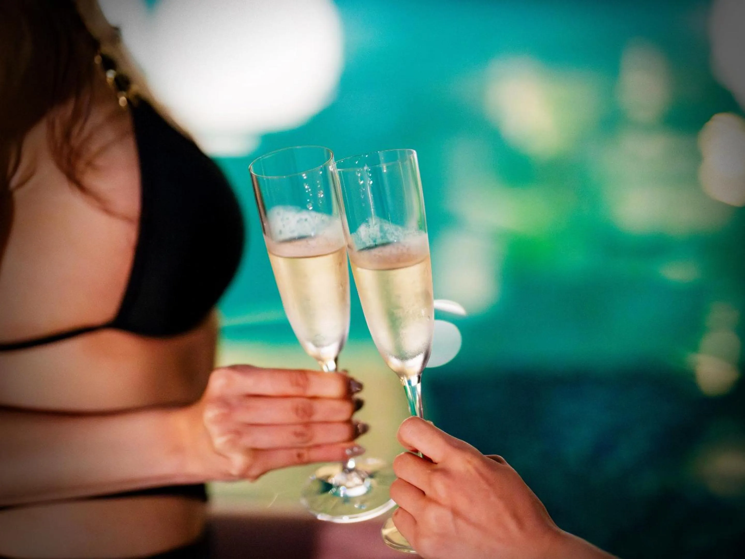 Pool view in FIVE SPRING RESORT THE SHIRAHAMA