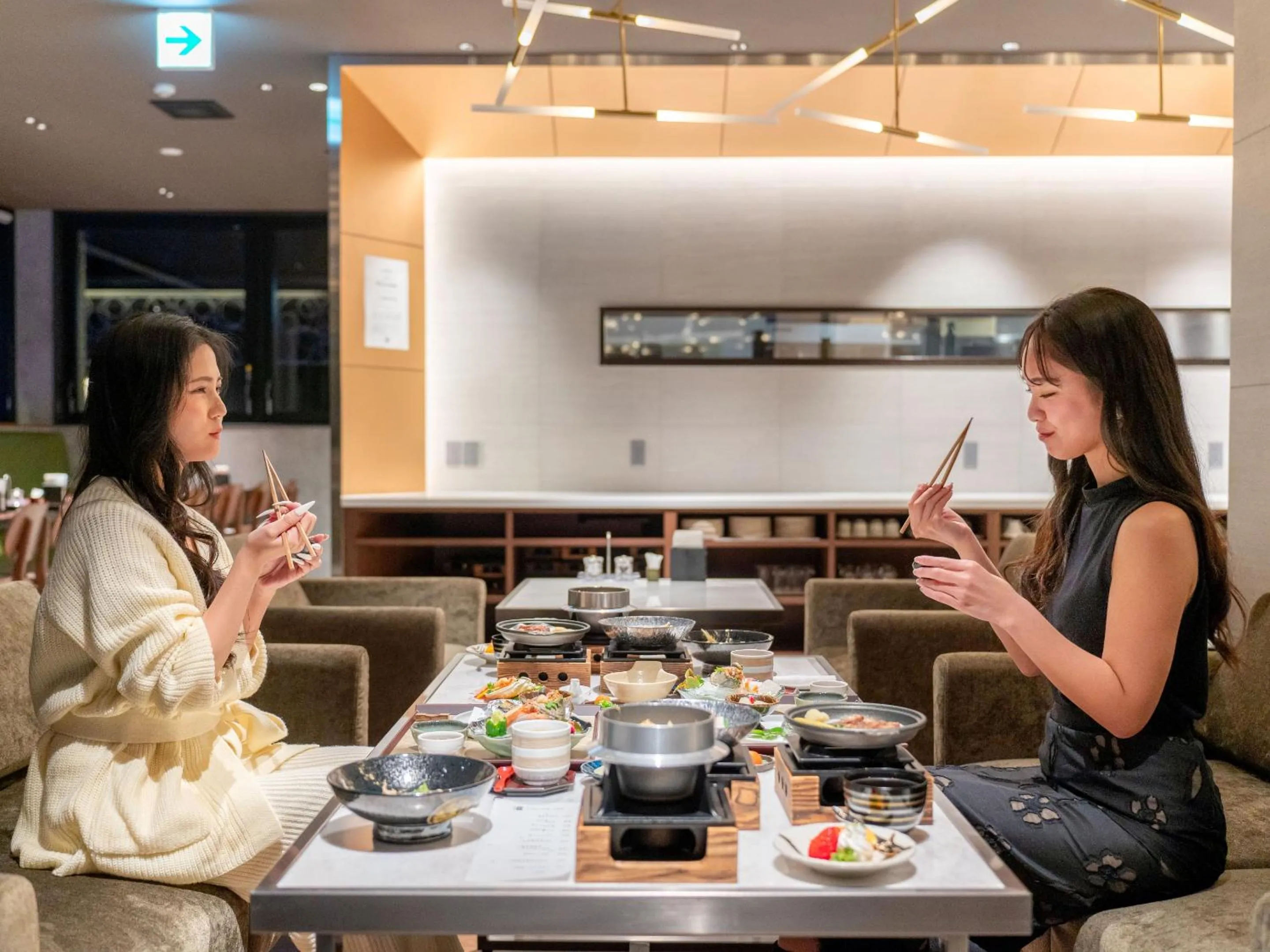 Dinner in FIVE SPRING RESORT THE SHIRAHAMA