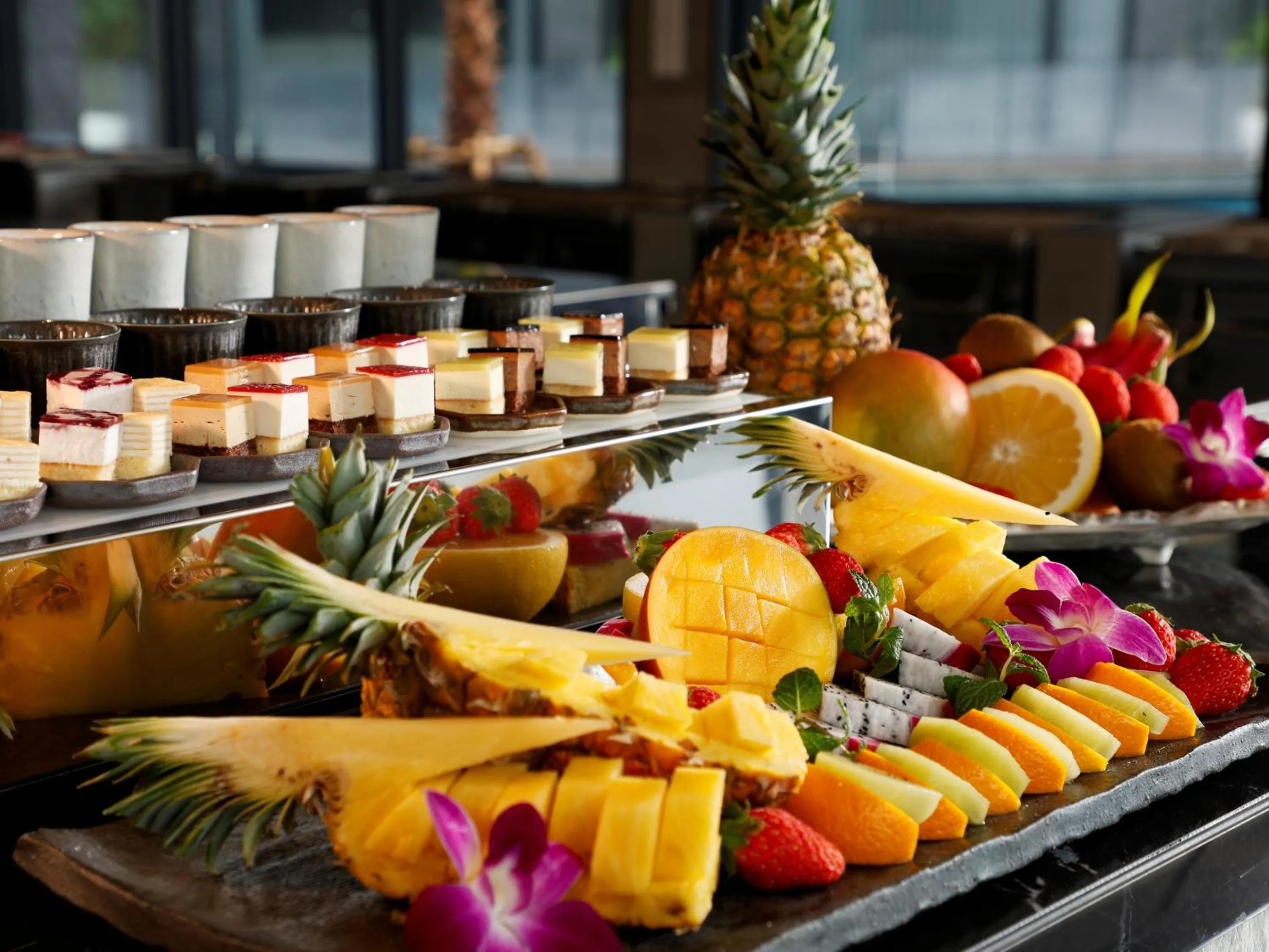 Breakfast in FIVE SPRING RESORT THE SHIRAHAMA