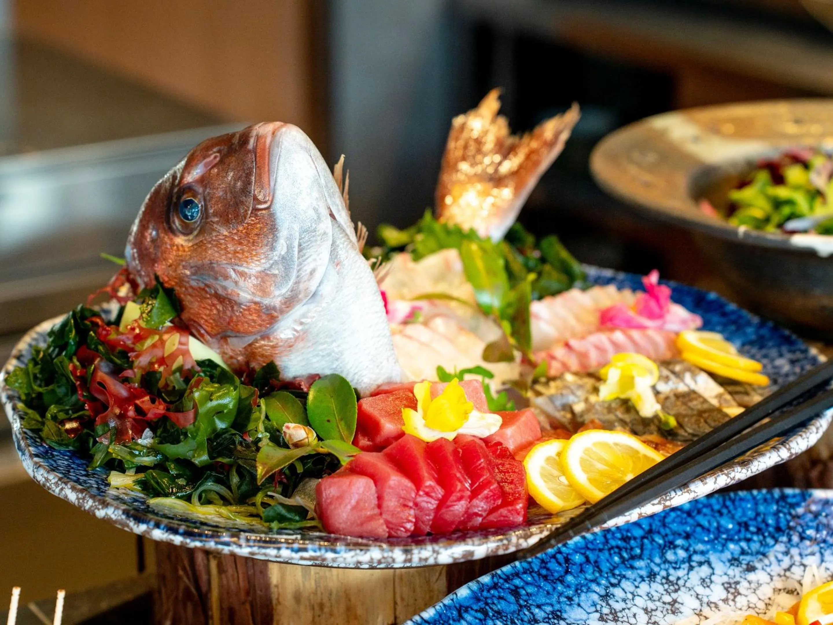 Breakfast in FIVE SPRING RESORT THE SHIRAHAMA