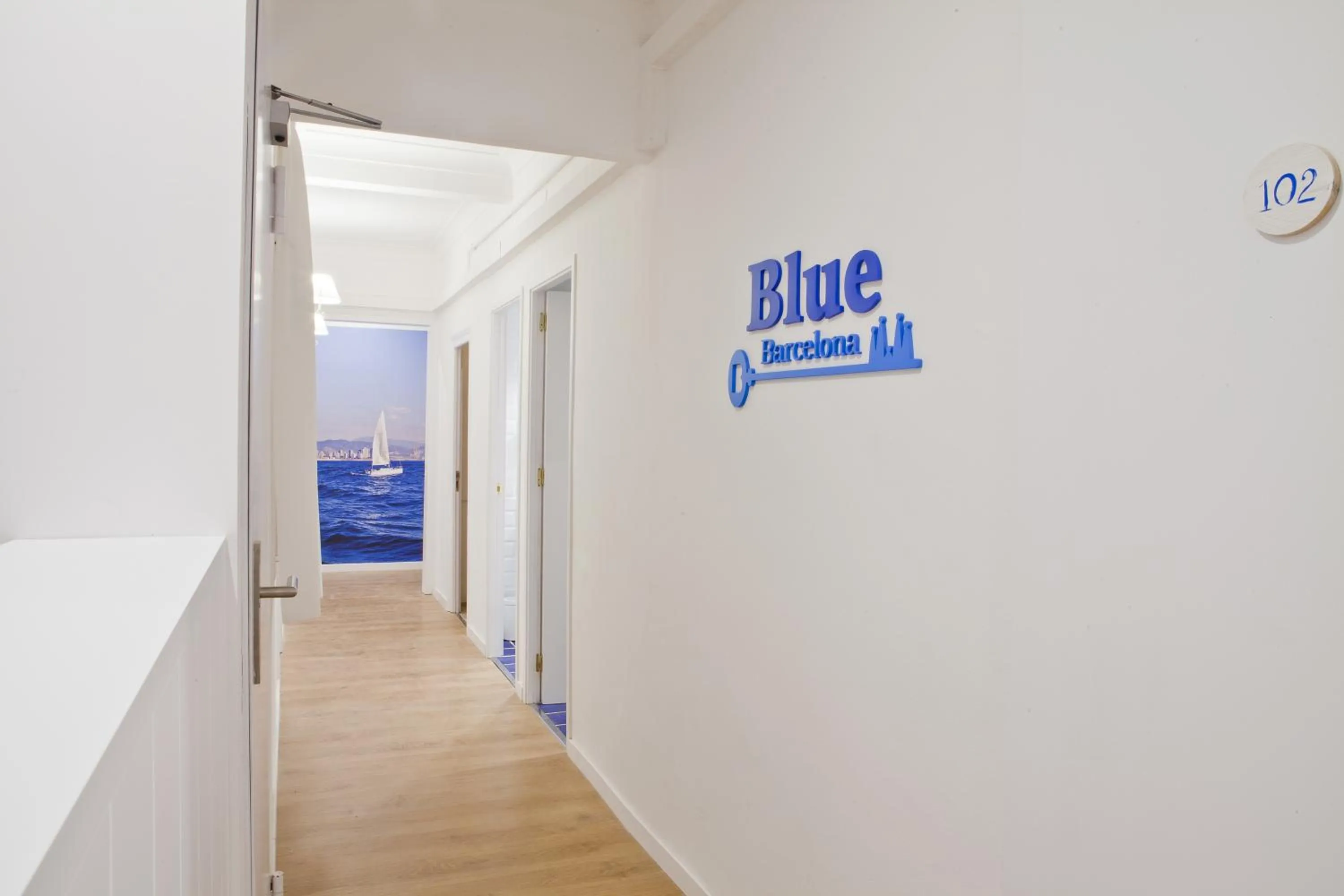 Lobby or reception in Blue Barcelona