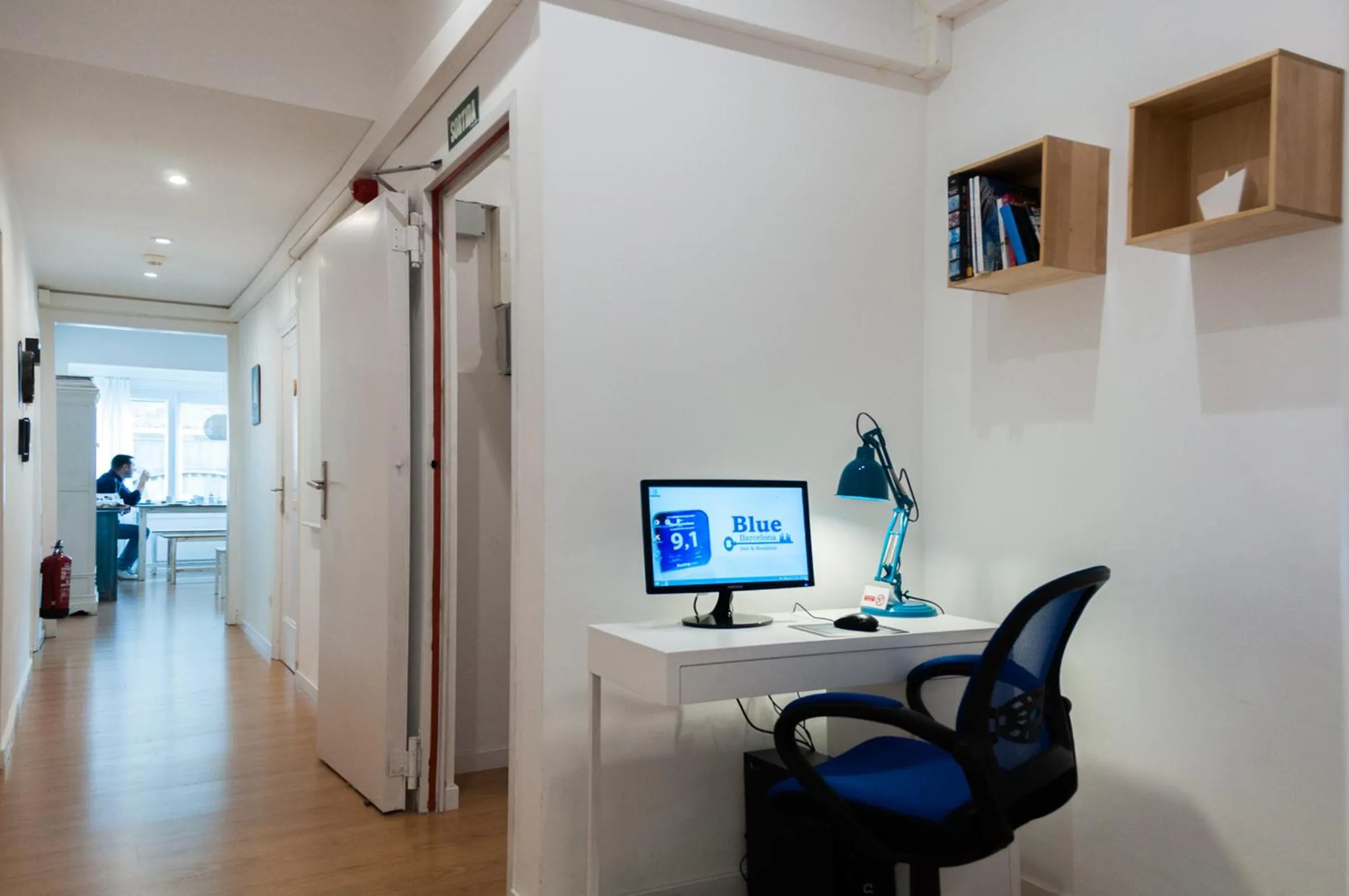 Day in Blue Barcelona